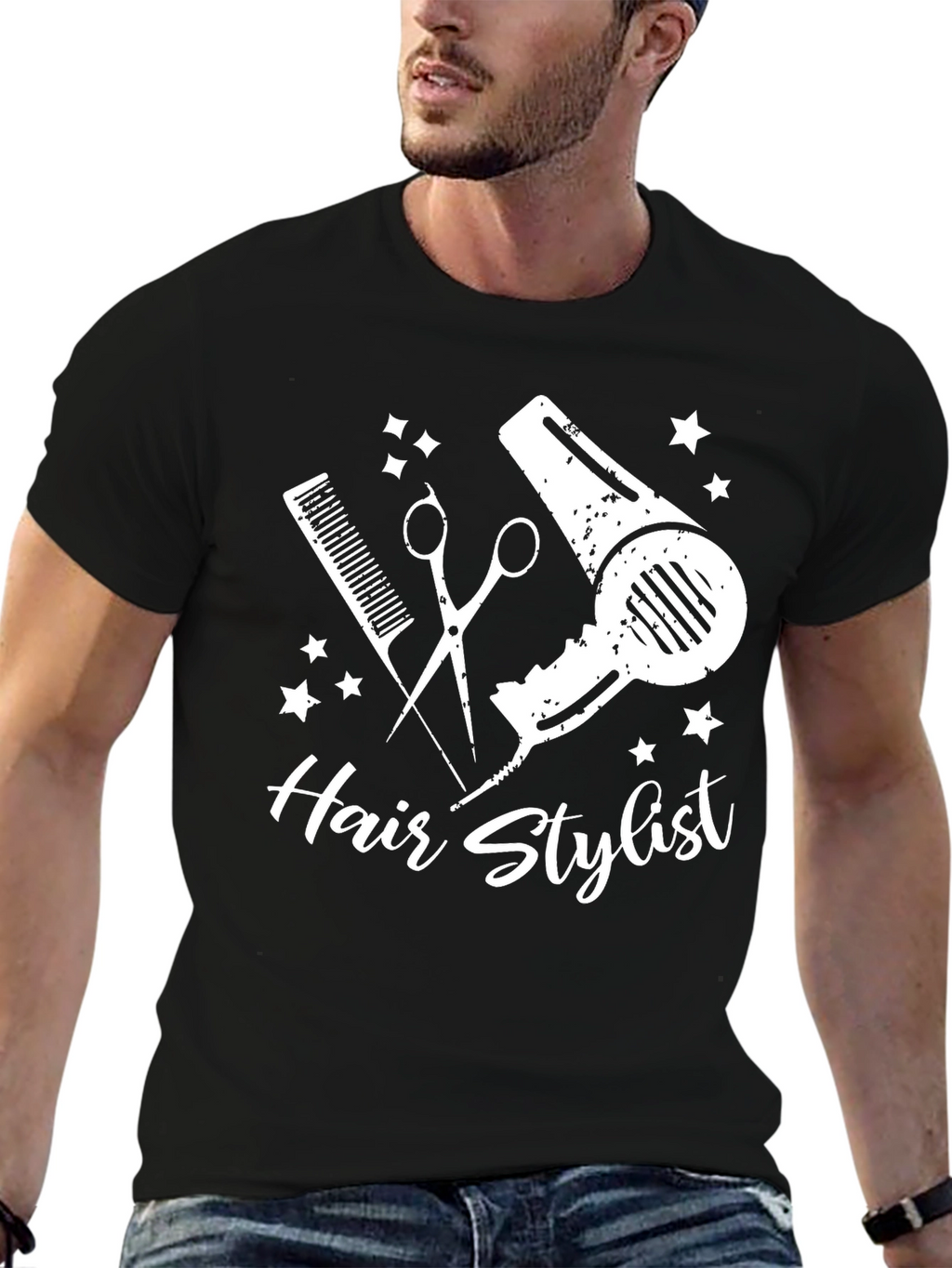 Hair Stylist Graphic T-Shirt - Barber Apparel