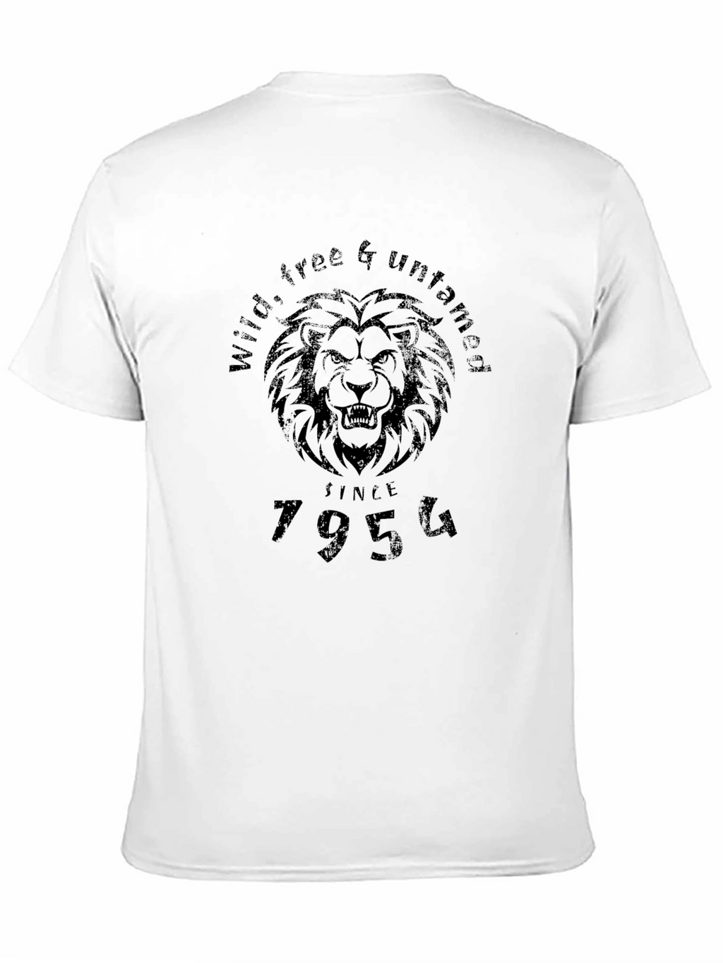 Wild Free & Untamed Lion Graphic Tee