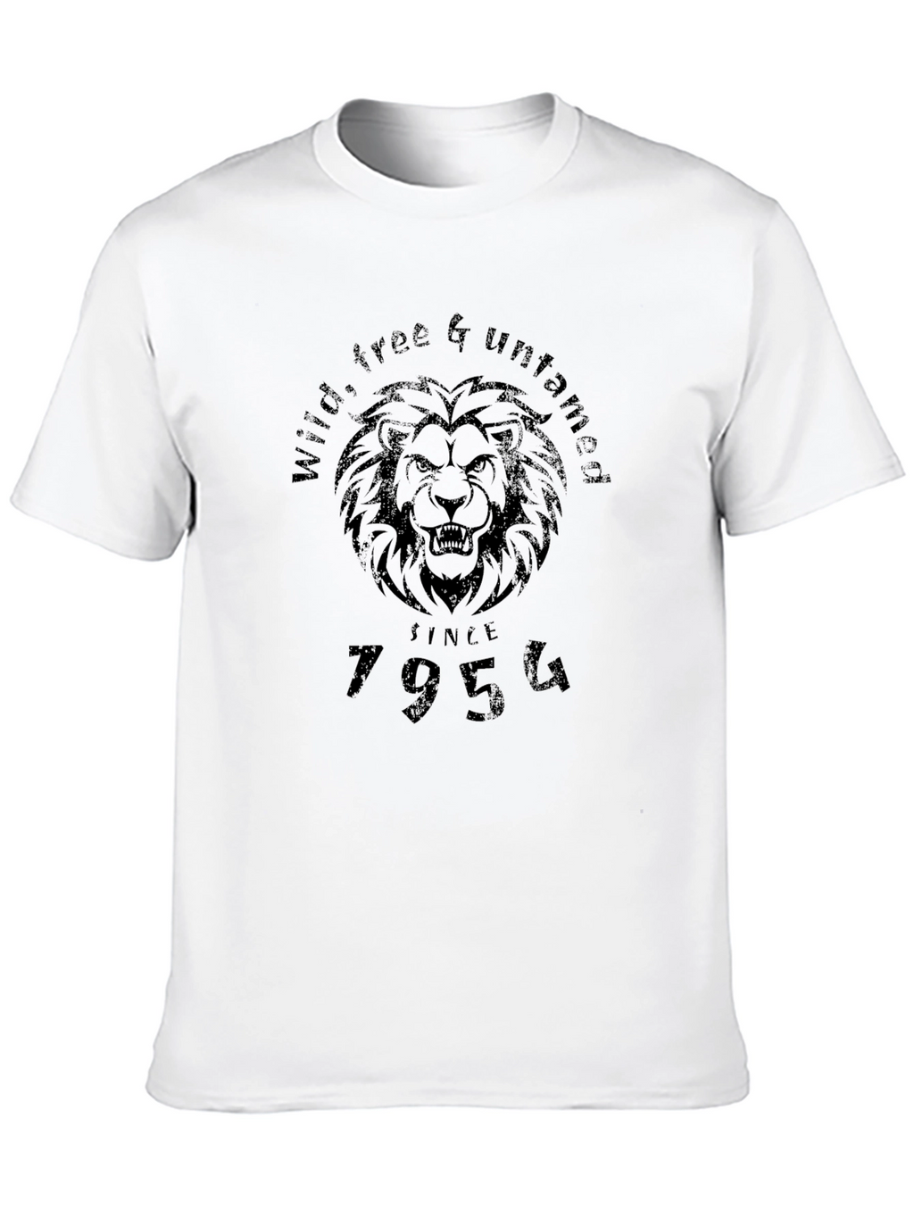 Wild Free & Untamed Lion Graphic Tee