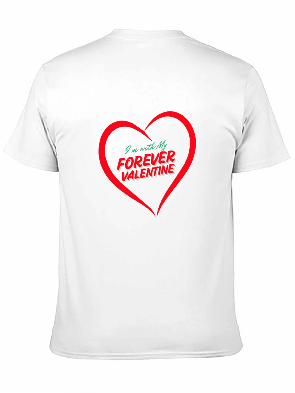 Forever Valentine Graphic Tee - Mens Black T-Shirt