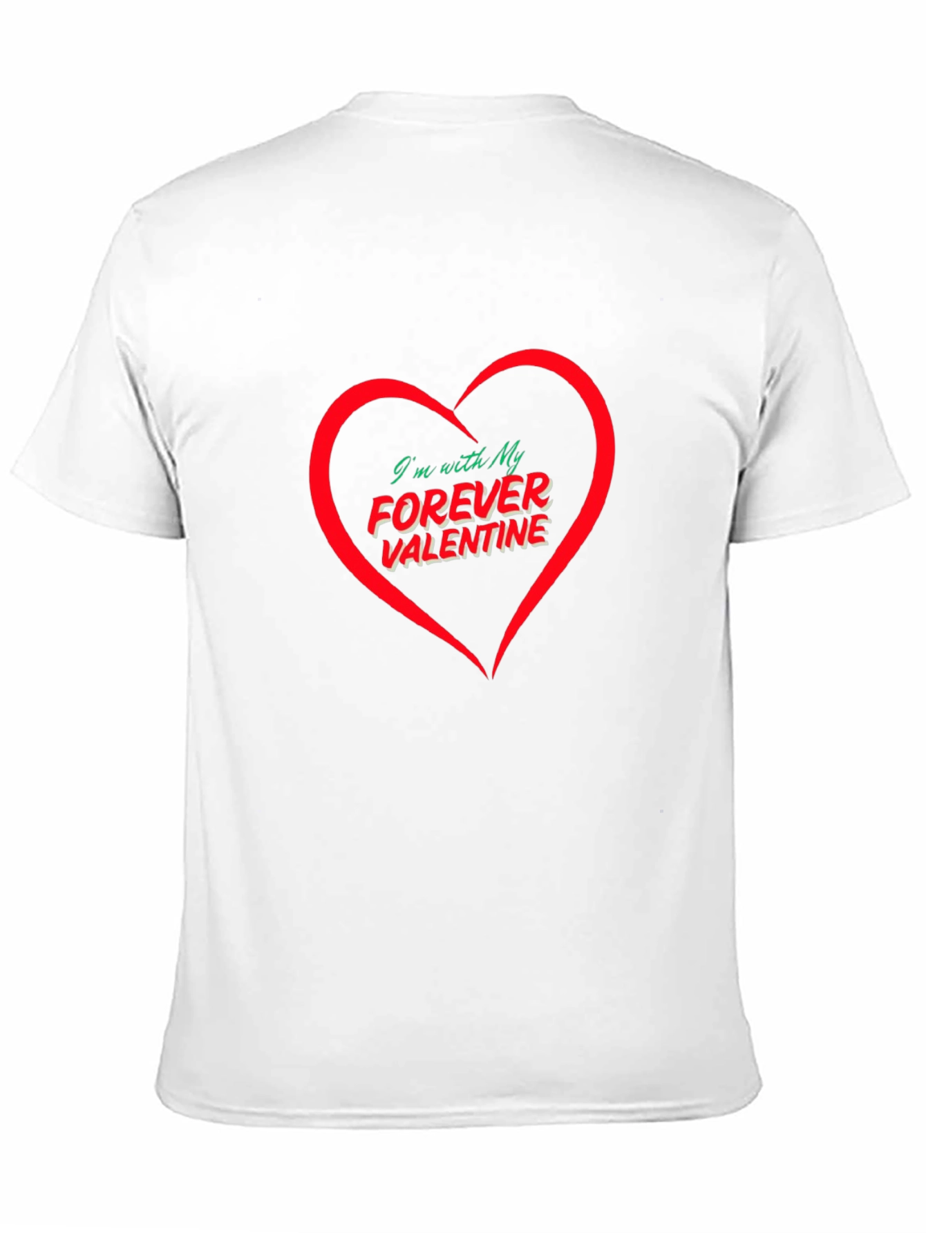 Forever Valentine Graphic Tee - Mens Black T-Shirt