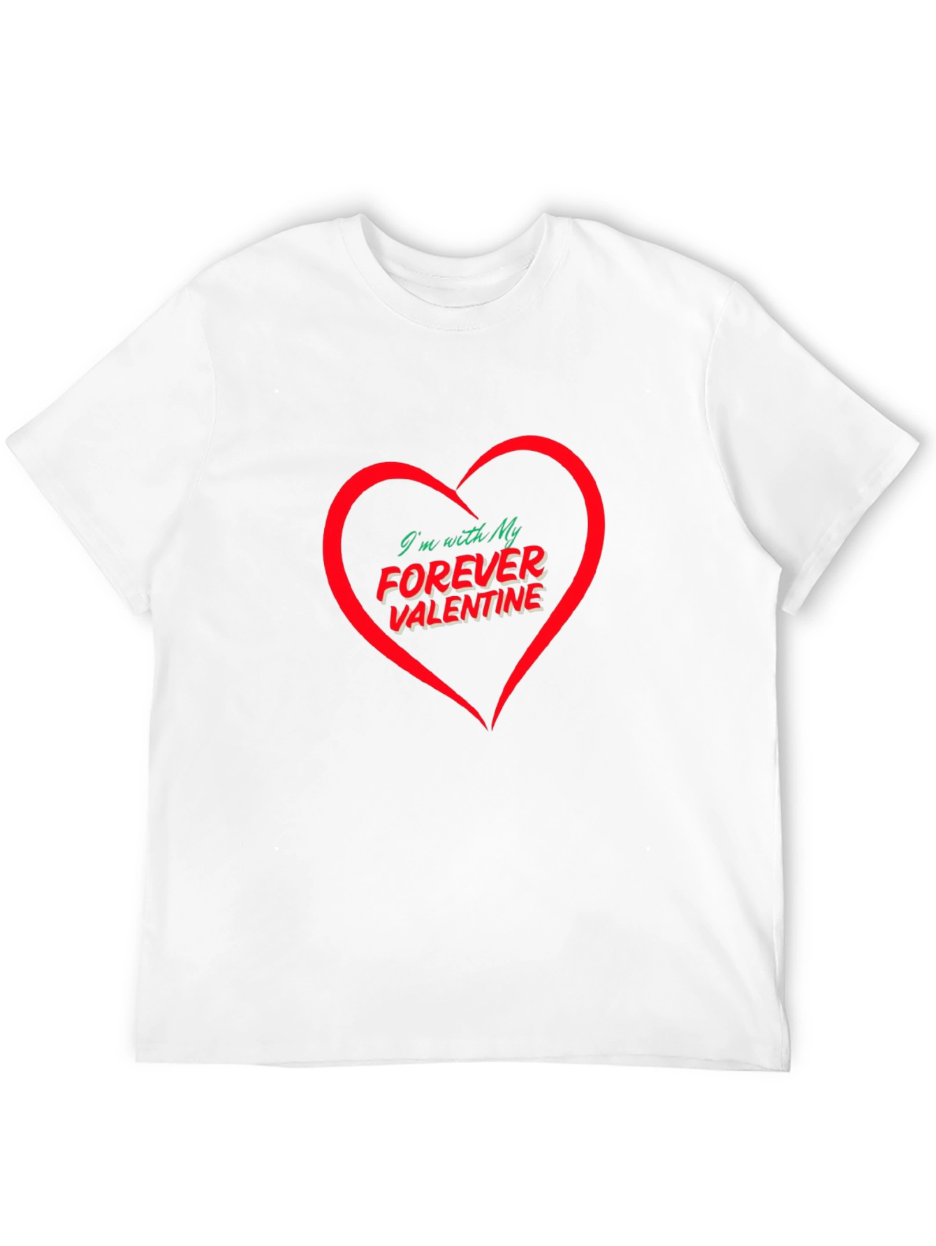 Forever Valentine Graphic Tee - Mens Black T-Shirt