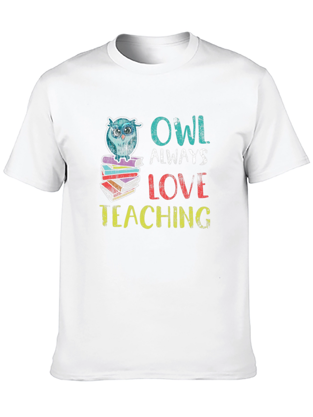Owl Always Love Teaching T-Shirt - Black