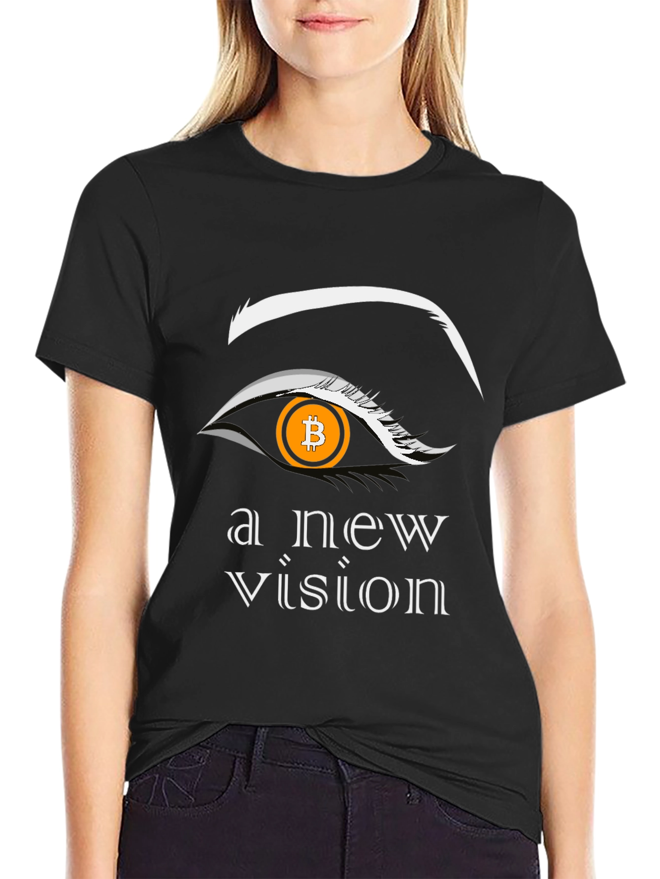 Bitcoin Vision T-Shirt - Crypto Graphic Tee