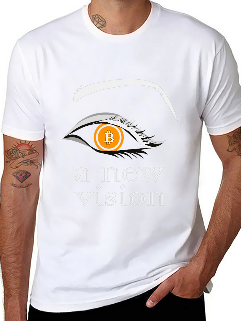Bitcoin Vision T-Shirt - Crypto Graphic Tee