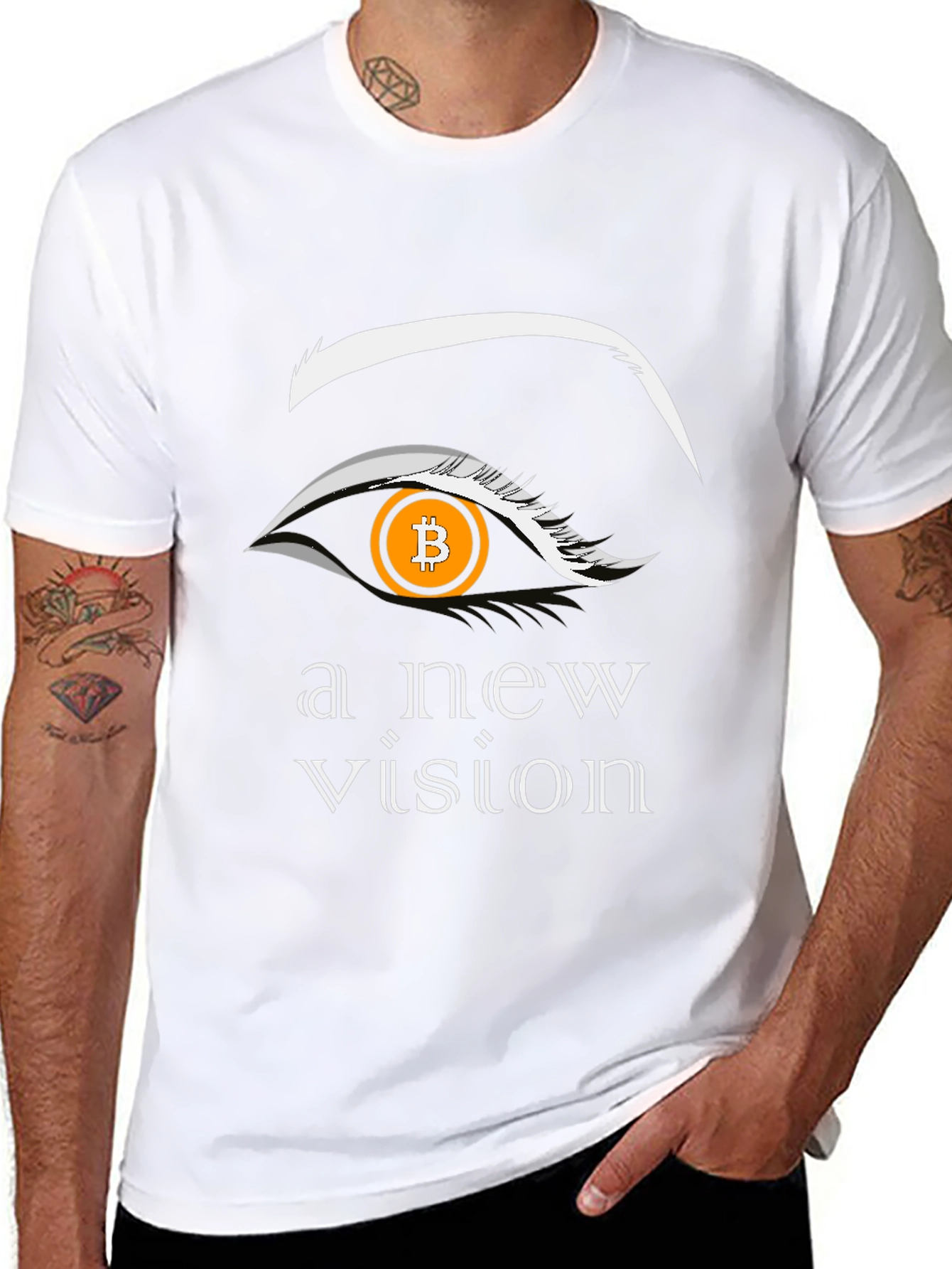Bitcoin Vision T-Shirt - Crypto Graphic Tee