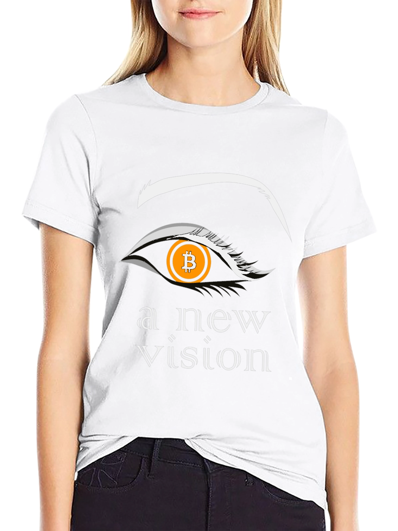 Bitcoin Vision T-Shirt - Crypto Graphic Tee