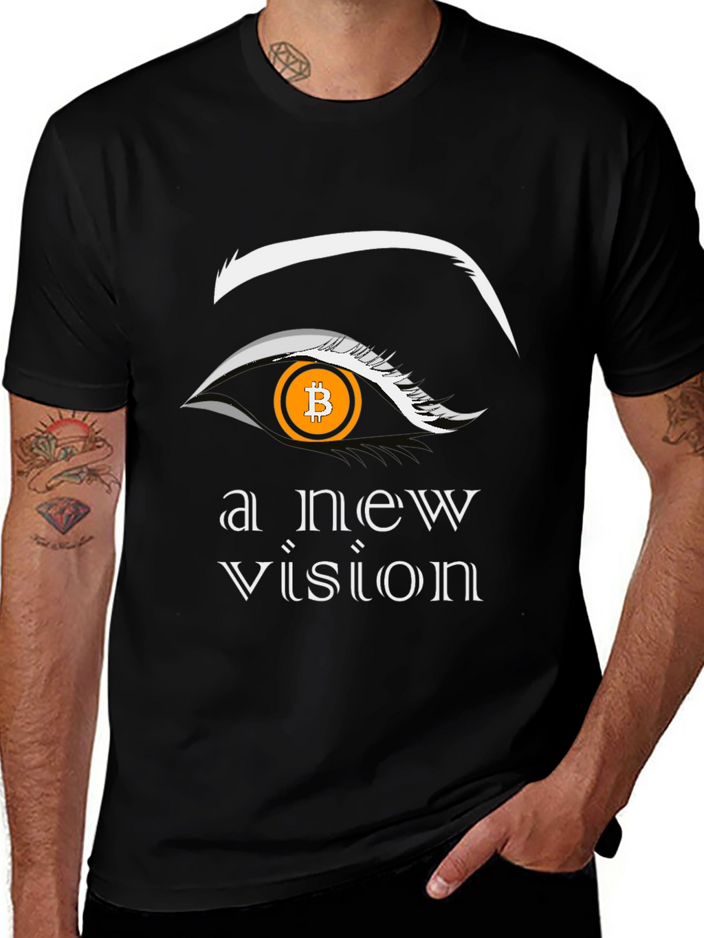 Bitcoin Vision T-Shirt - Crypto Graphic Tee