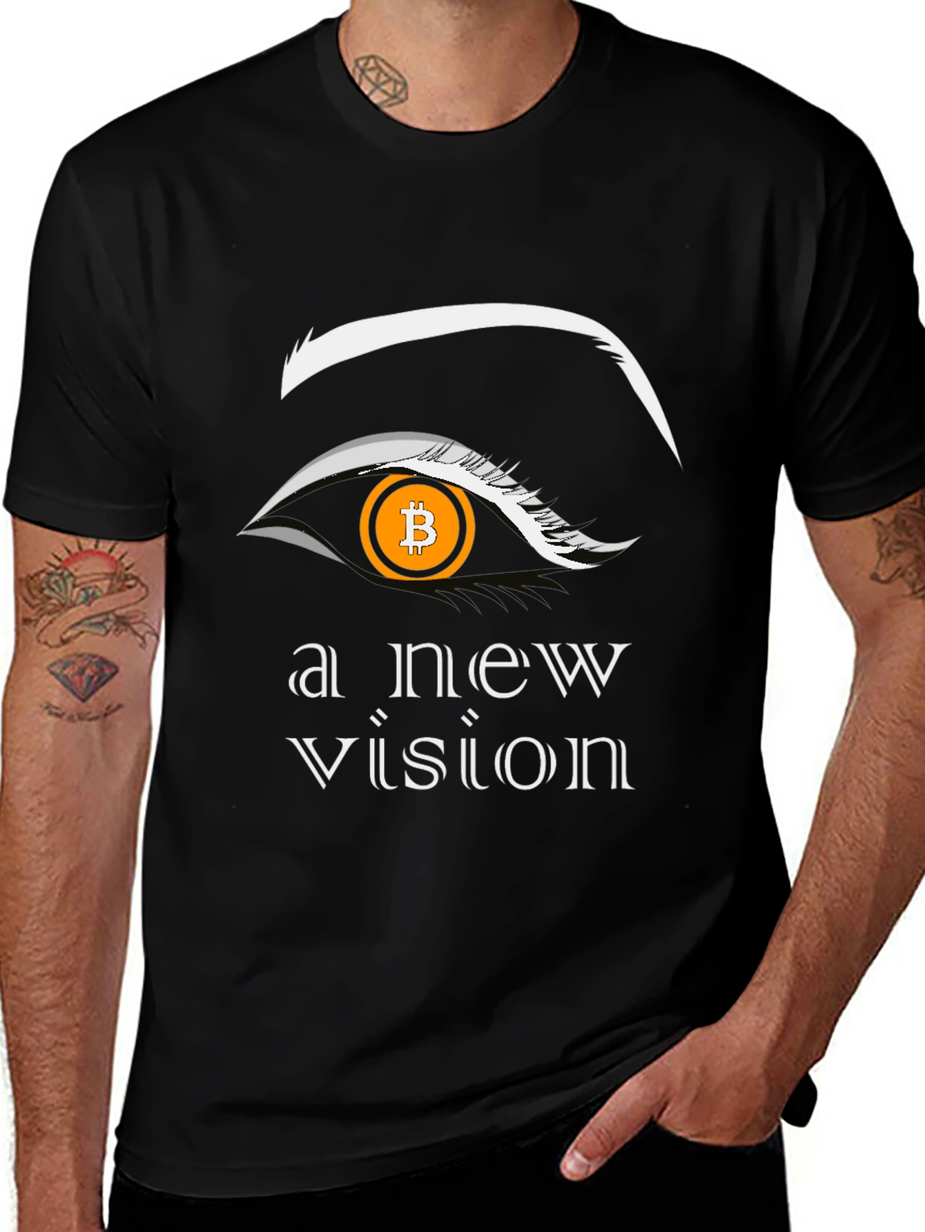 Bitcoin Vision T-Shirt - Crypto Graphic Tee