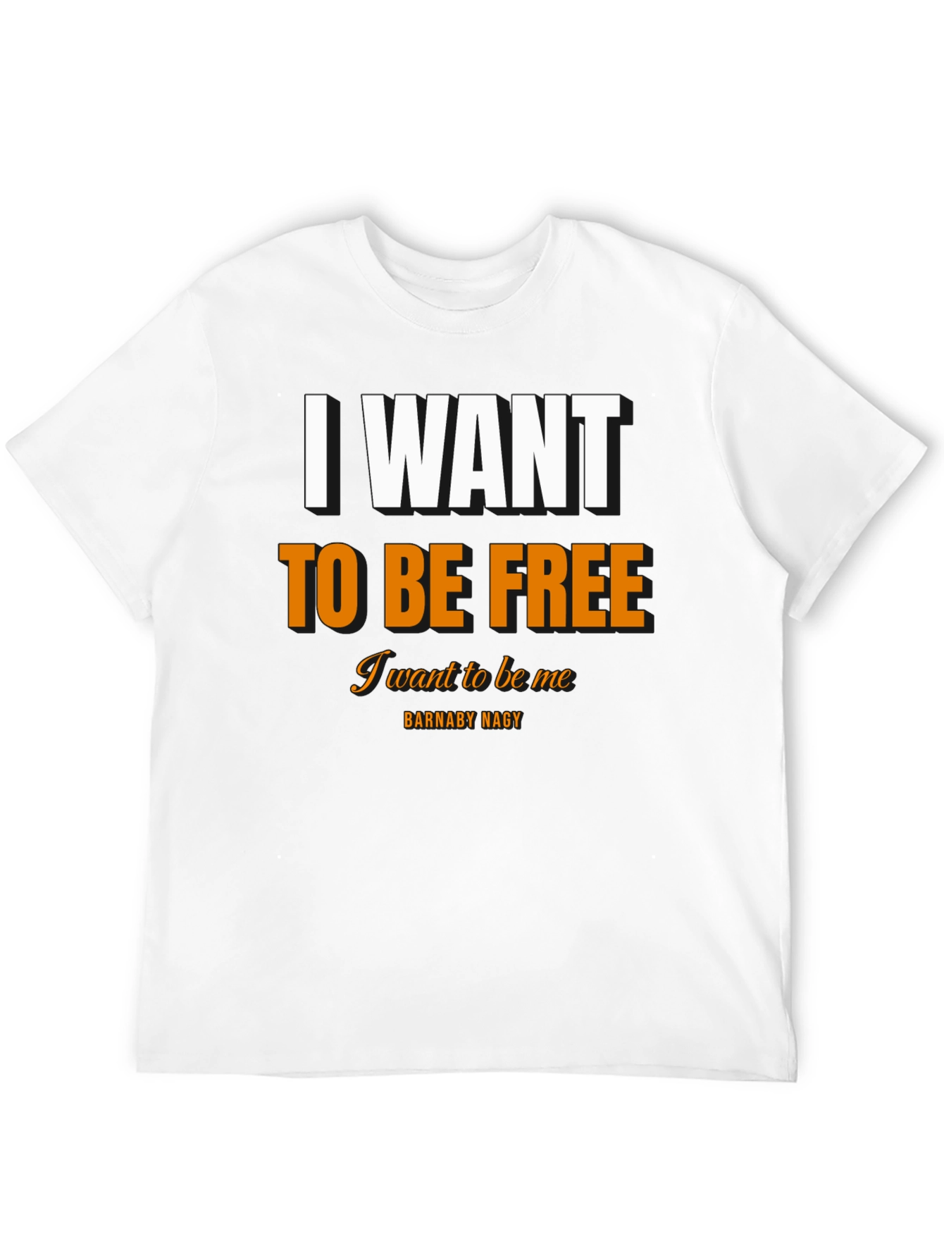 I Want To Be Free Black T-Shirt