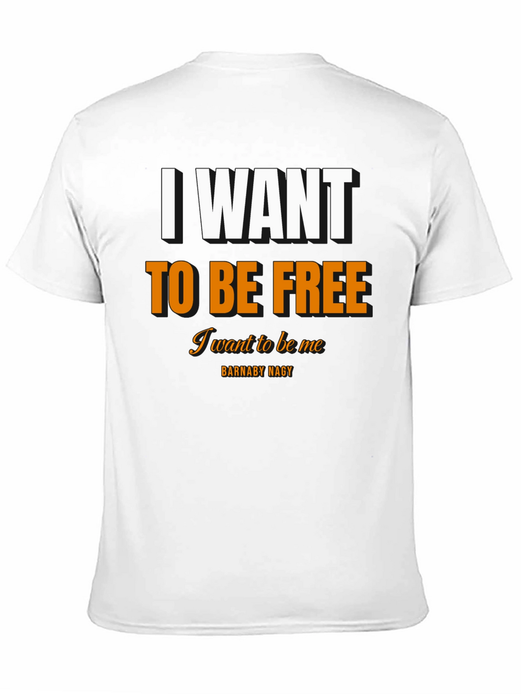 I Want To Be Free Black T-Shirt