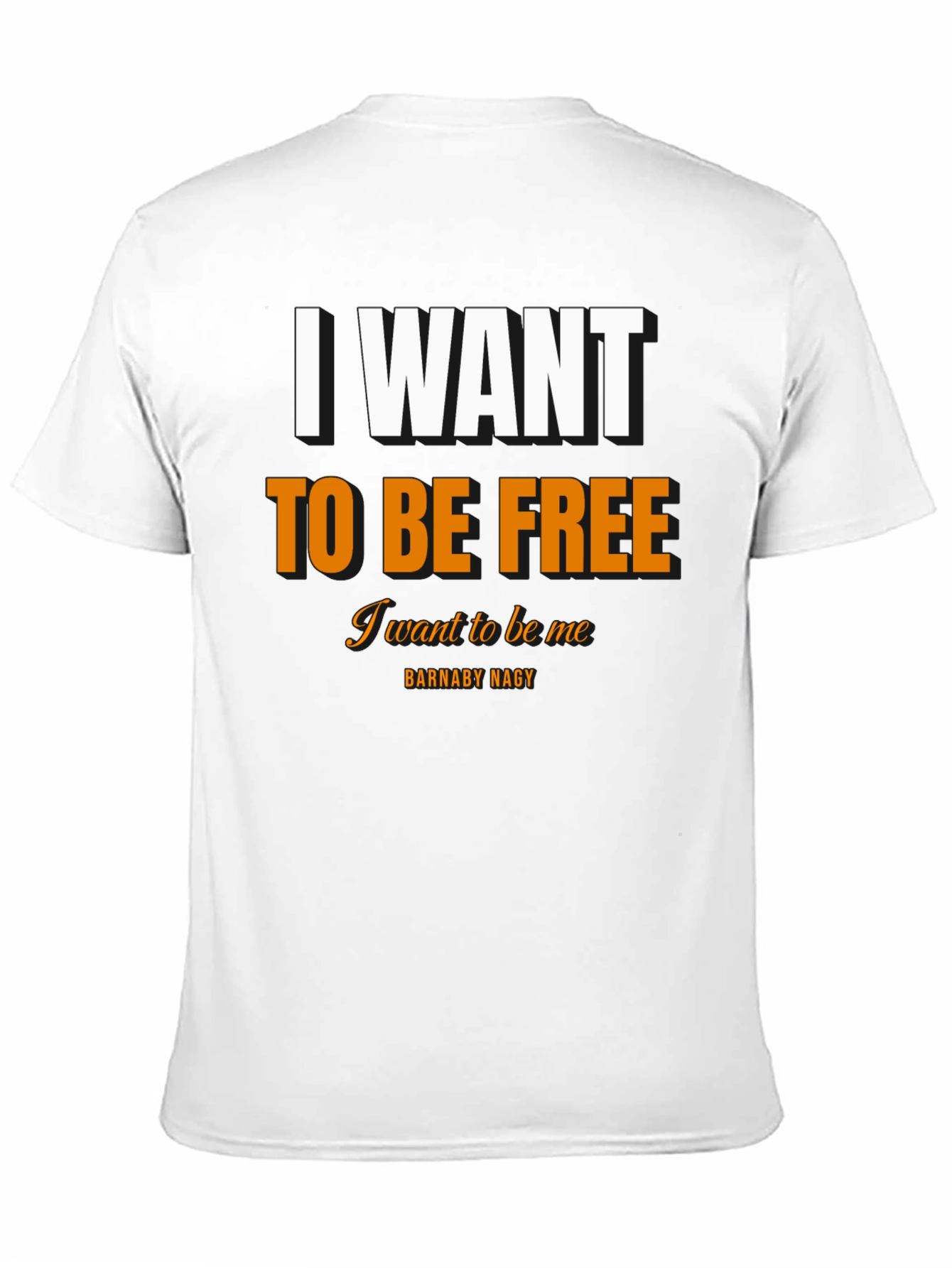I Want To Be Free Black T-Shirt