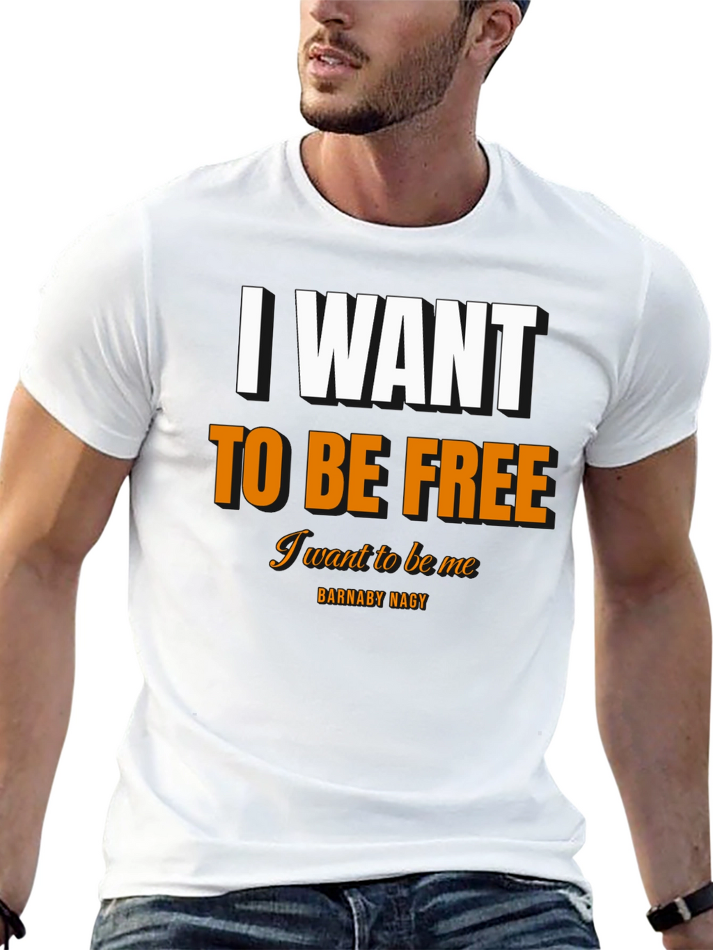 I Want To Be Free Black T-Shirt