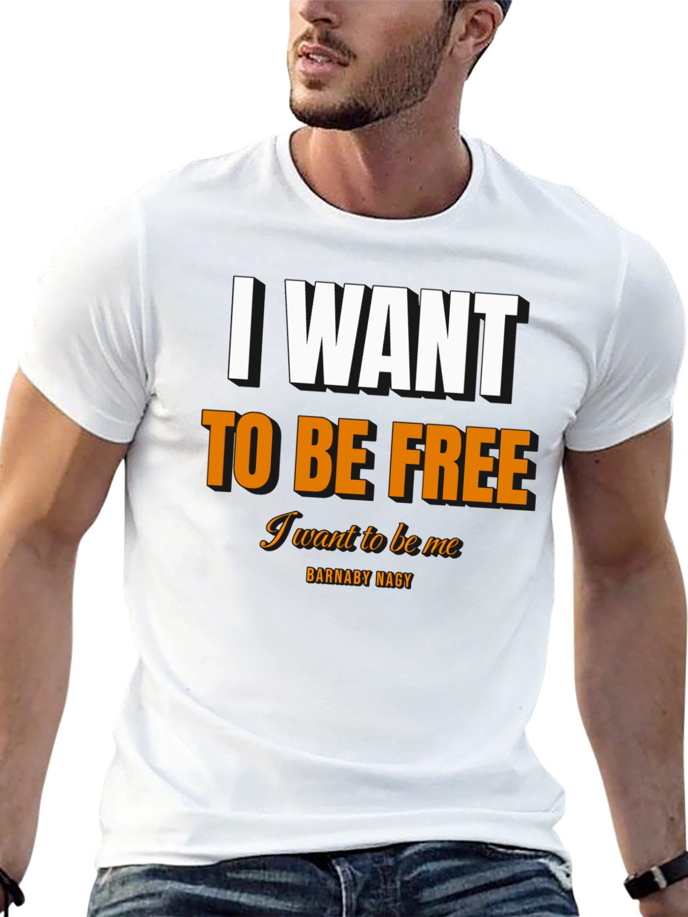 I Want To Be Free Black T-Shirt