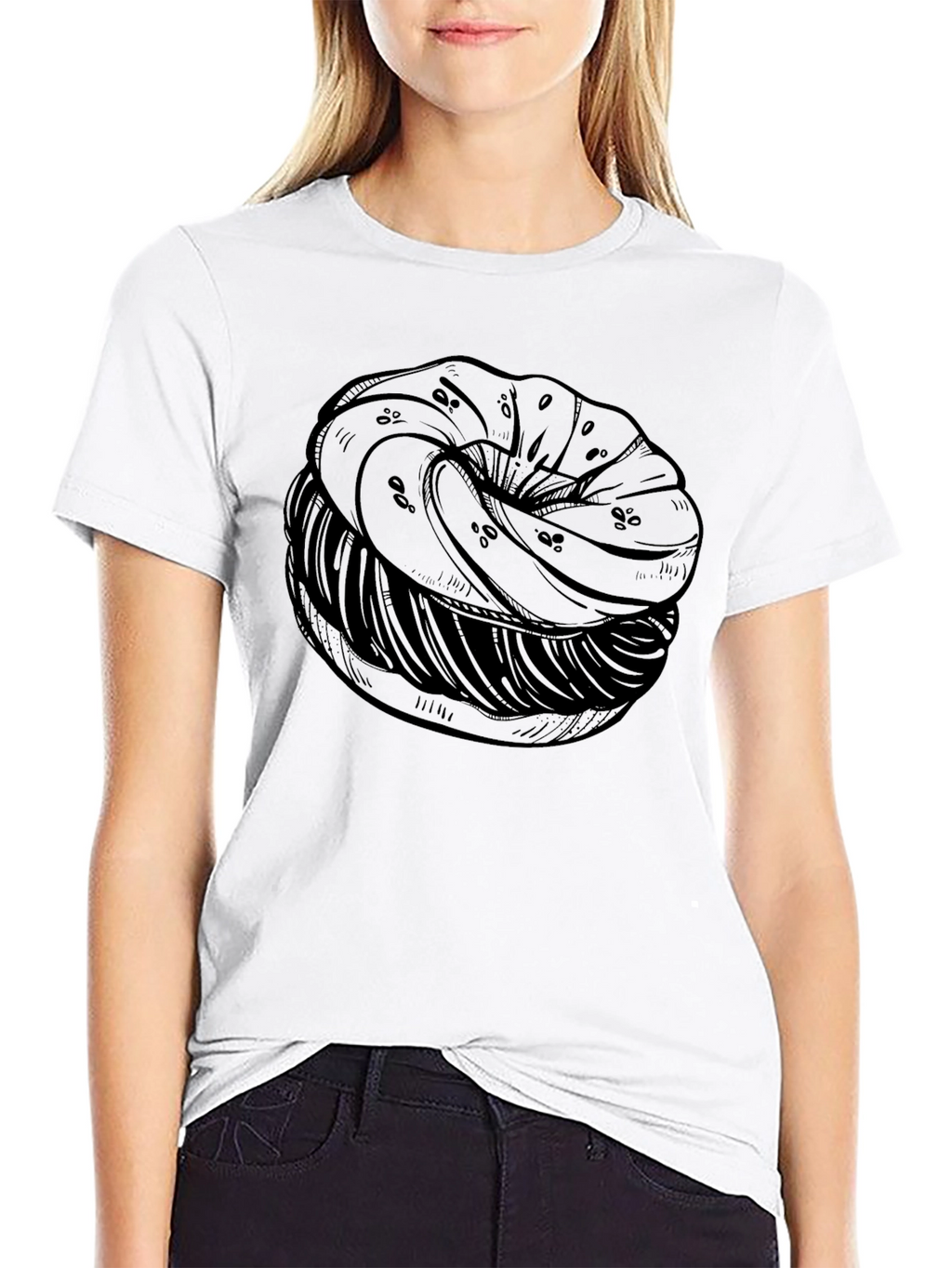 Graphic Knot T-Shirt - Unique Design Tee