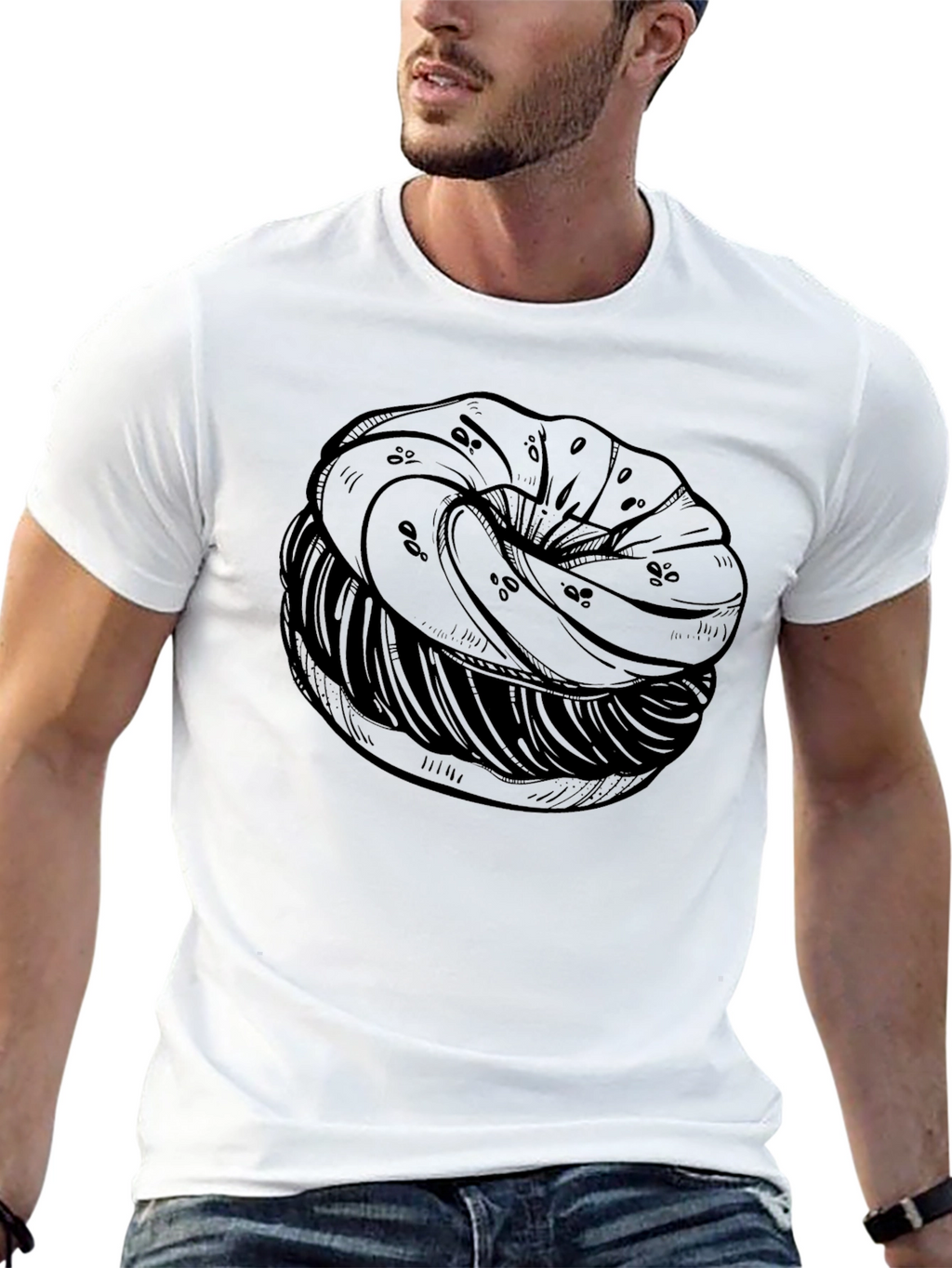Graphic Knot T-Shirt - Unique Design Tee