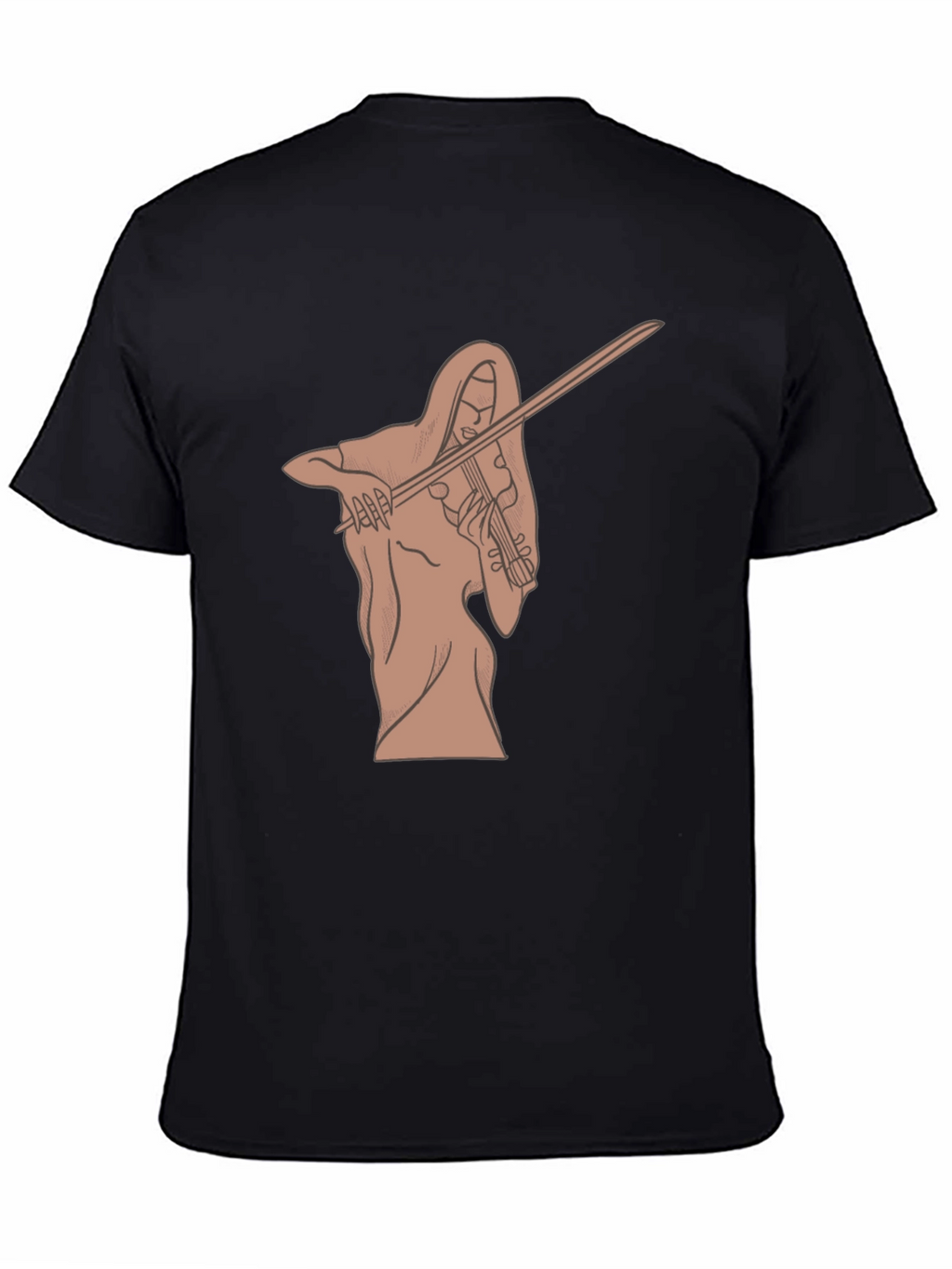 Musician Graphic Tee - Black Unisex T-Shirt