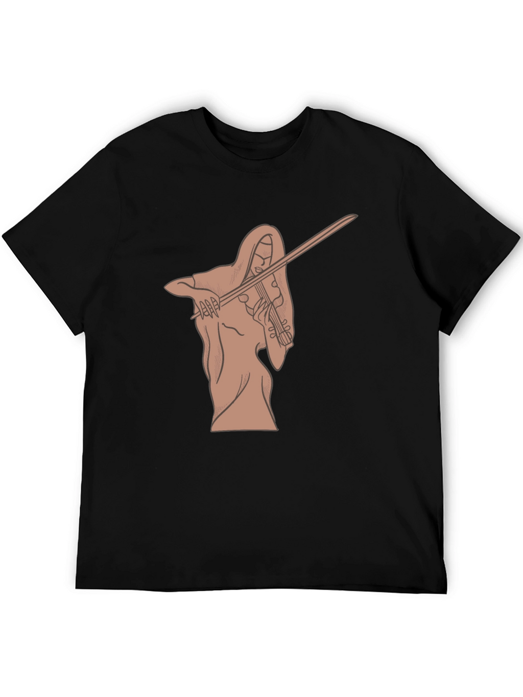 Musician Graphic Tee - Black Unisex T-Shirt
