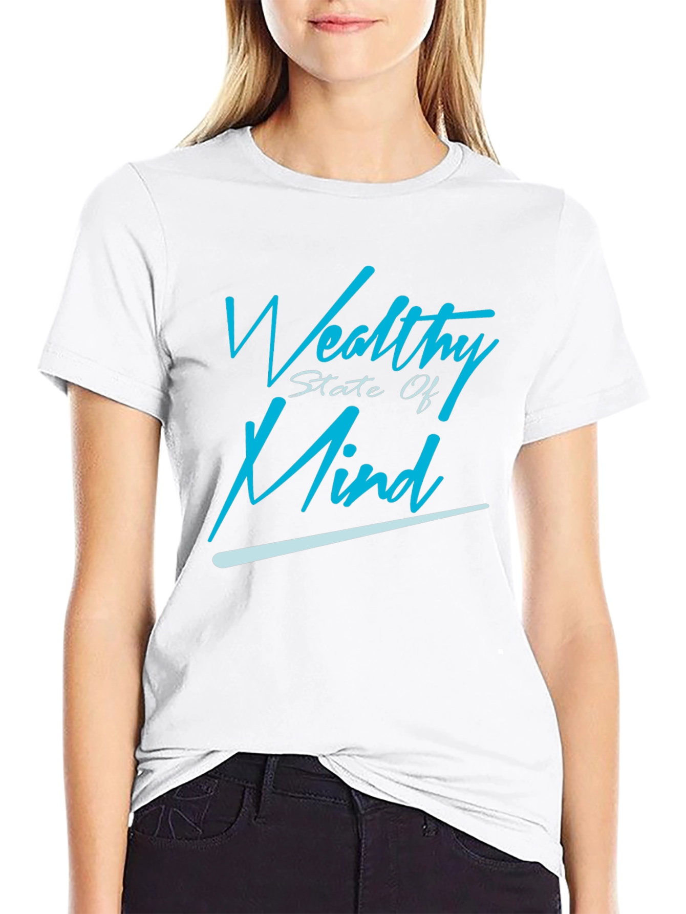 Wealthy State of Mind Graphic Tee - Black