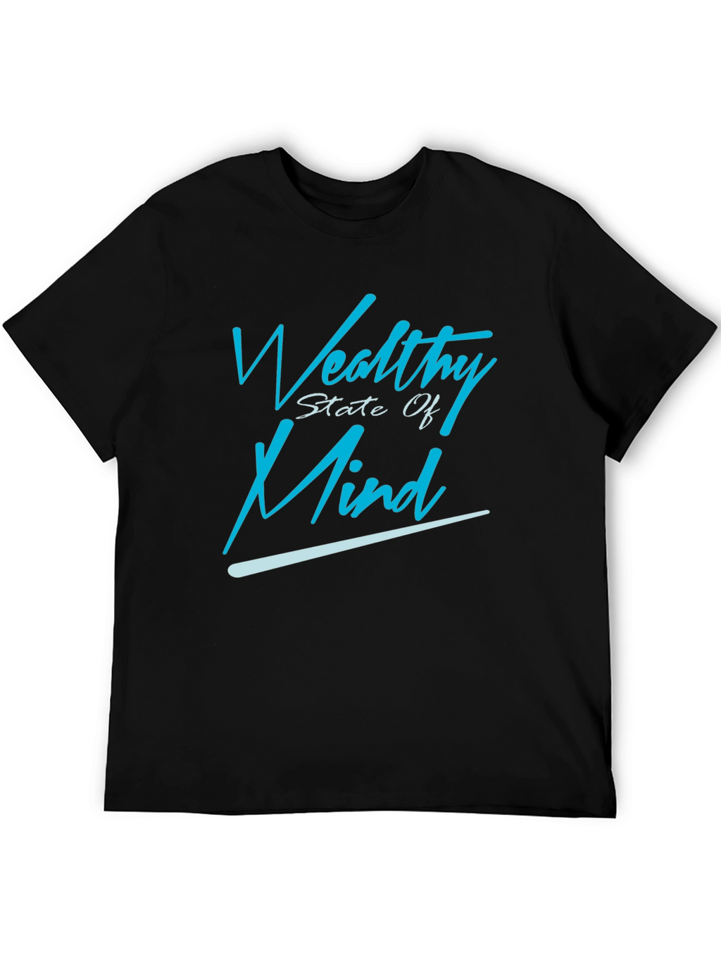 Wealthy State of Mind Graphic Tee - Black