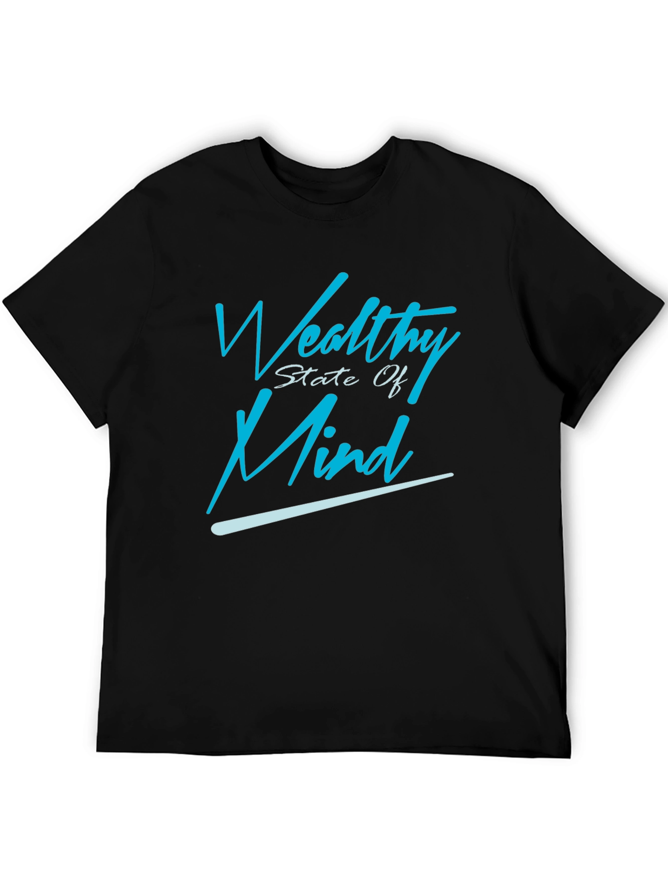 Wealthy State of Mind Graphic Tee - Black