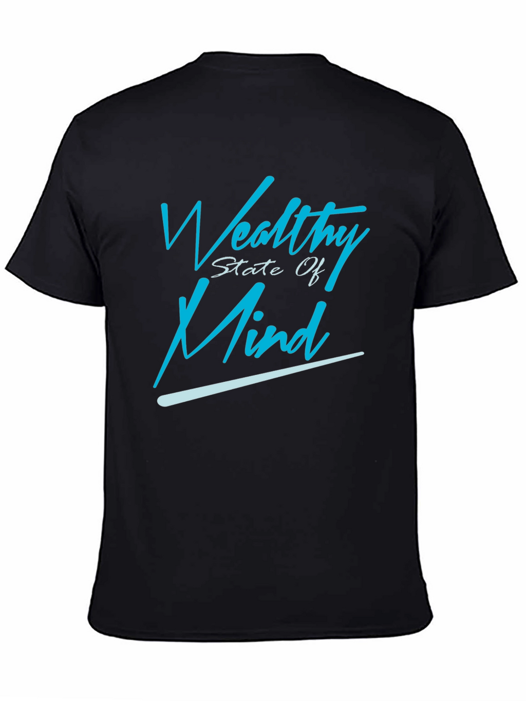 Wealthy State of Mind Graphic Tee - Black