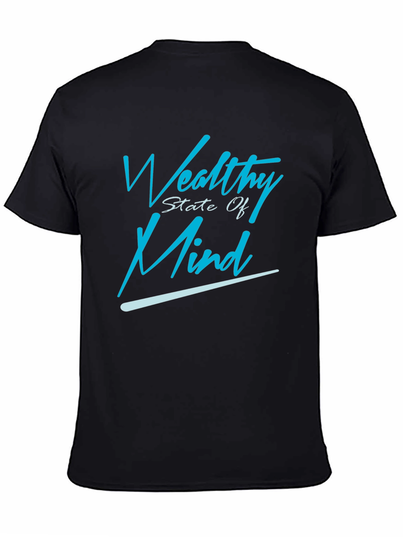 Wealthy State of Mind Graphic Tee - Black