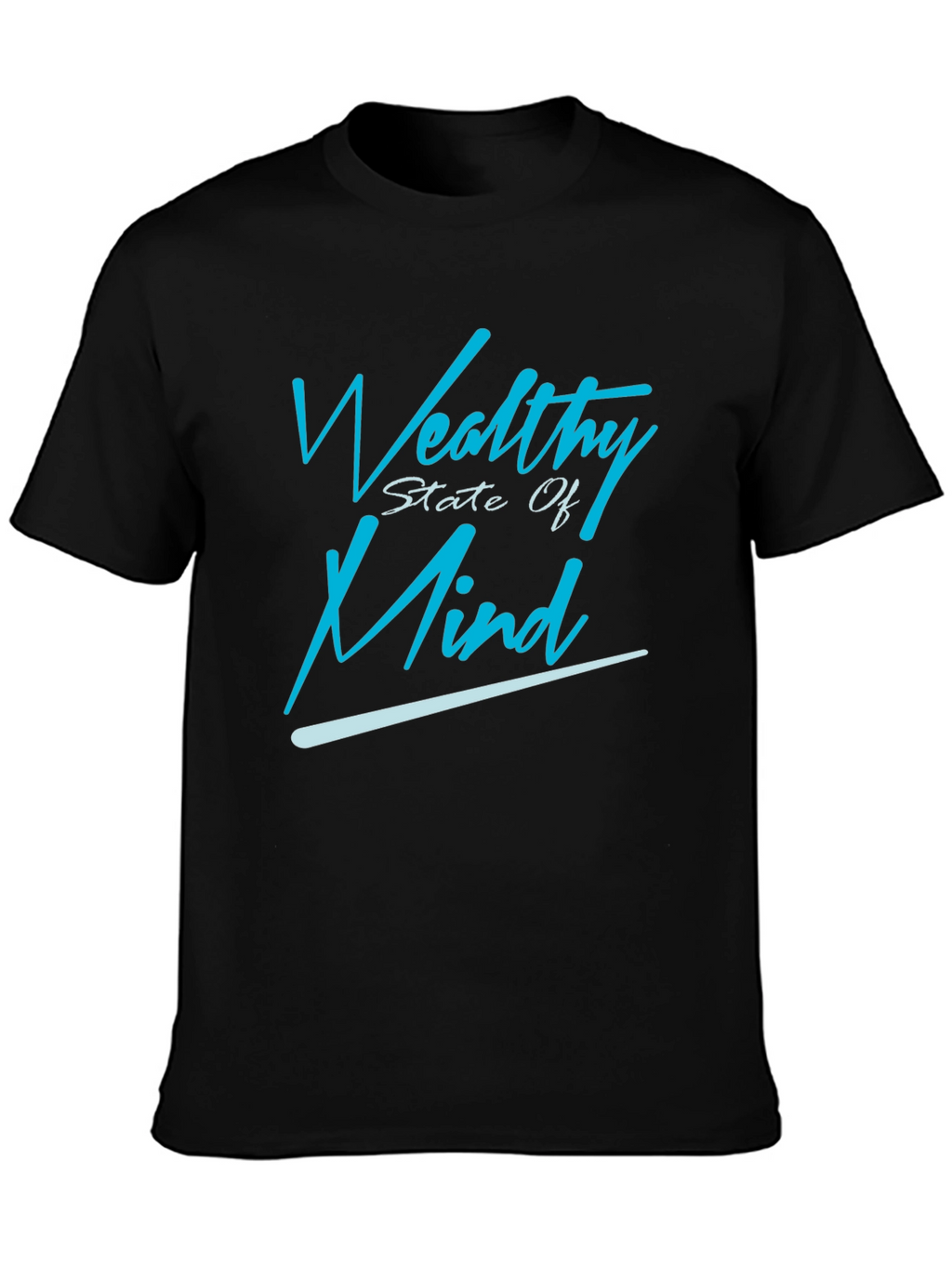 Wealthy State of Mind Graphic Tee - Black