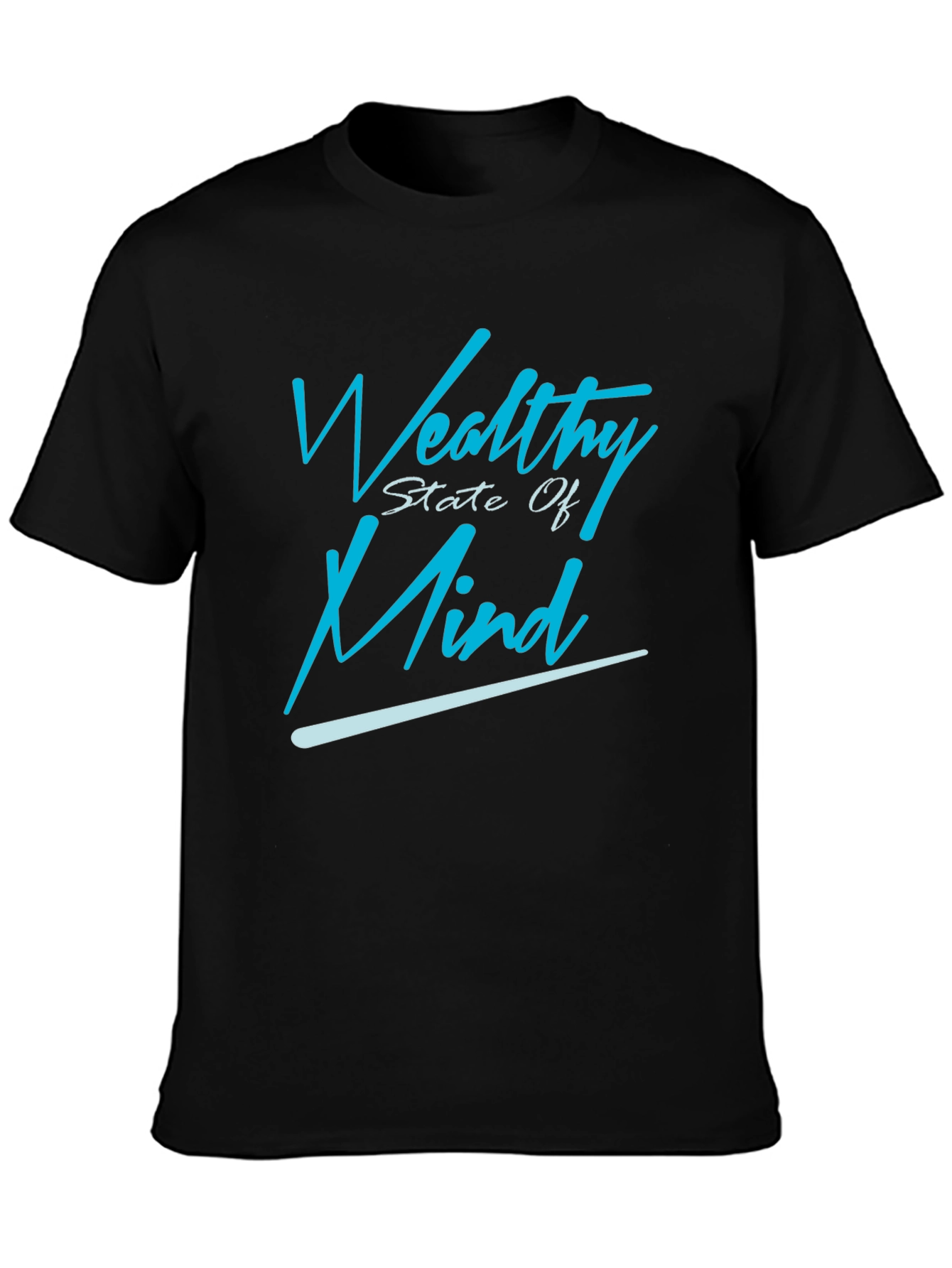 Wealthy State of Mind Graphic Tee - Black