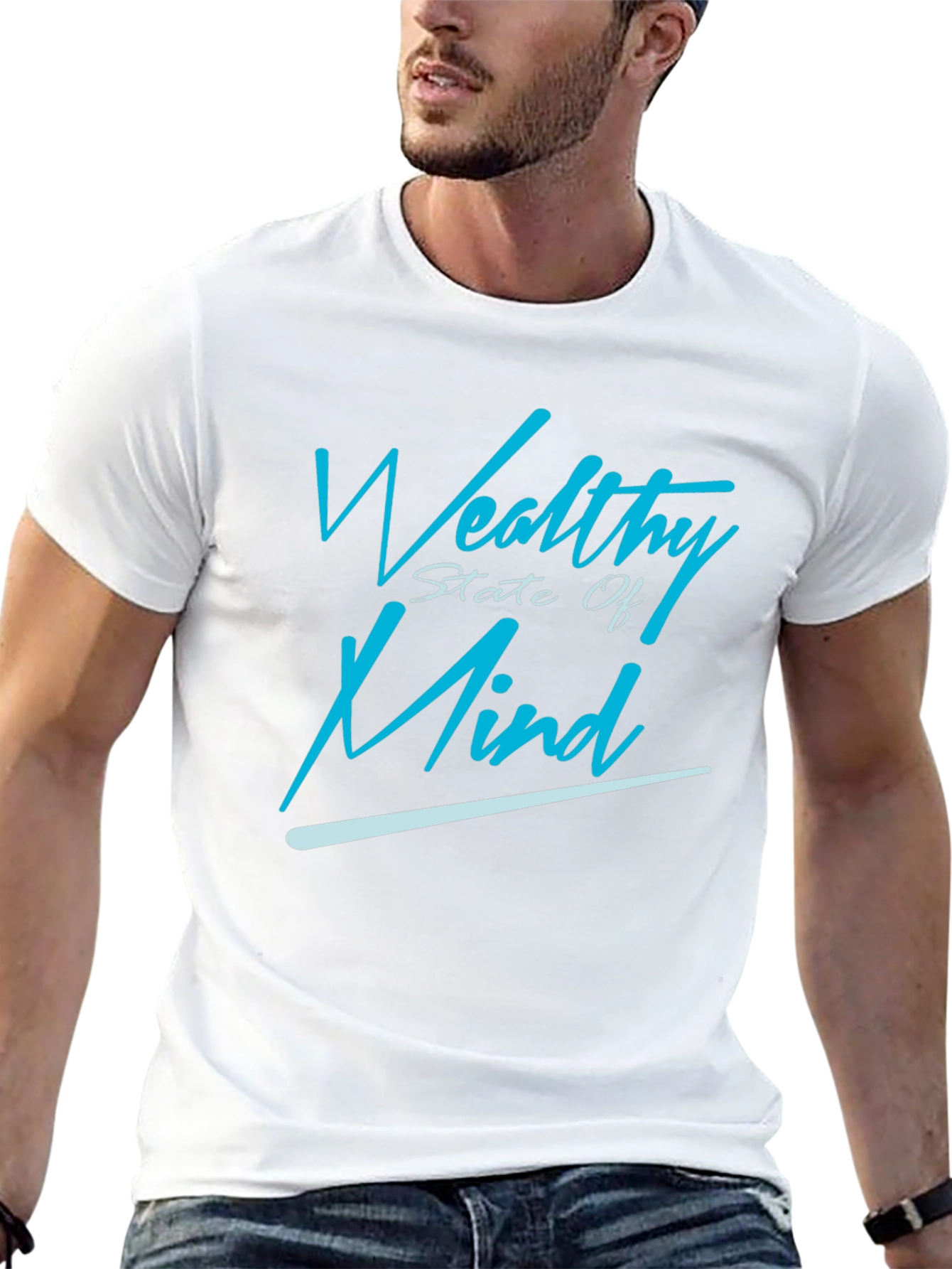 Wealthy State of Mind Graphic Tee - Black