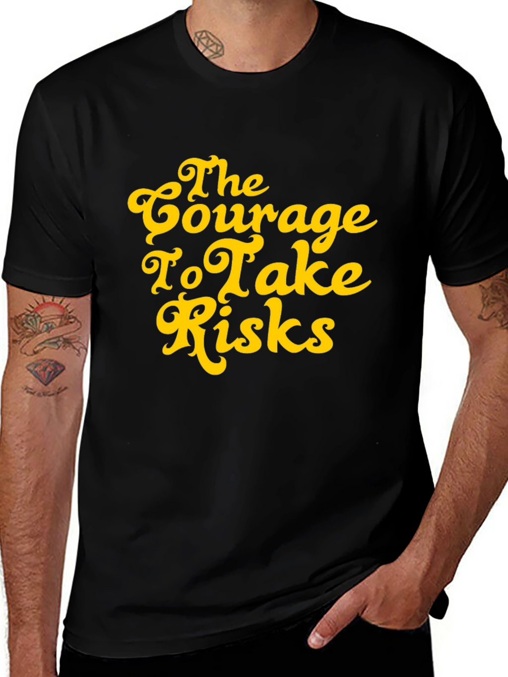 Courage to Take Risks Graphic Tee