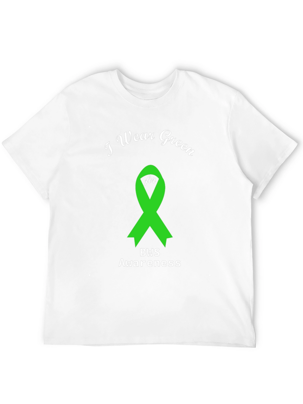 Green BWS Awareness Ribbon T-Shirt