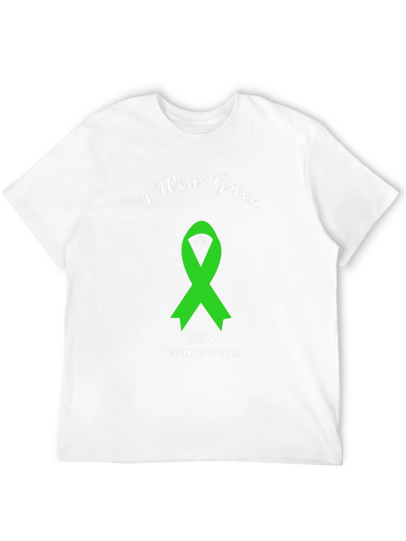 Green BWS Awareness Ribbon T-Shirt