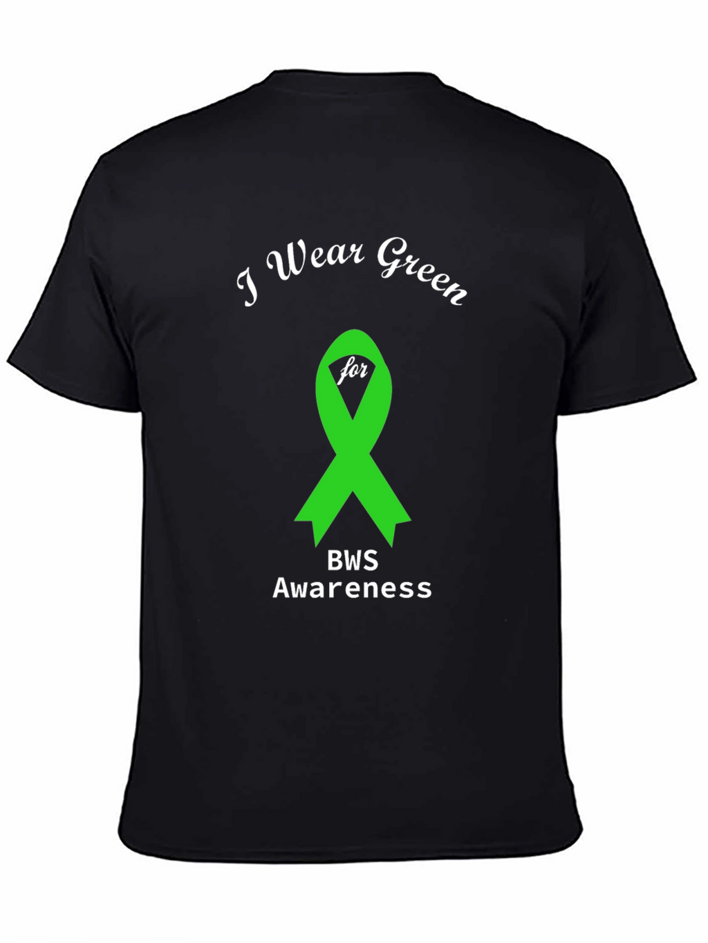 Green BWS Awareness Ribbon T-Shirt