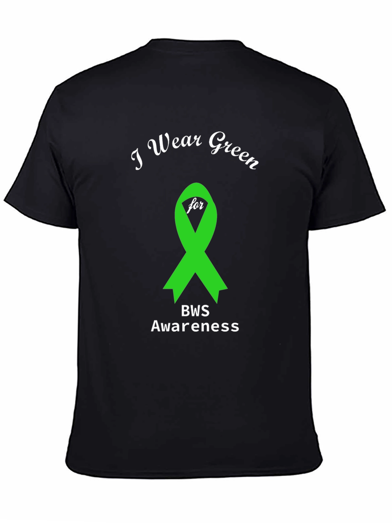 Green BWS Awareness Ribbon T-Shirt
