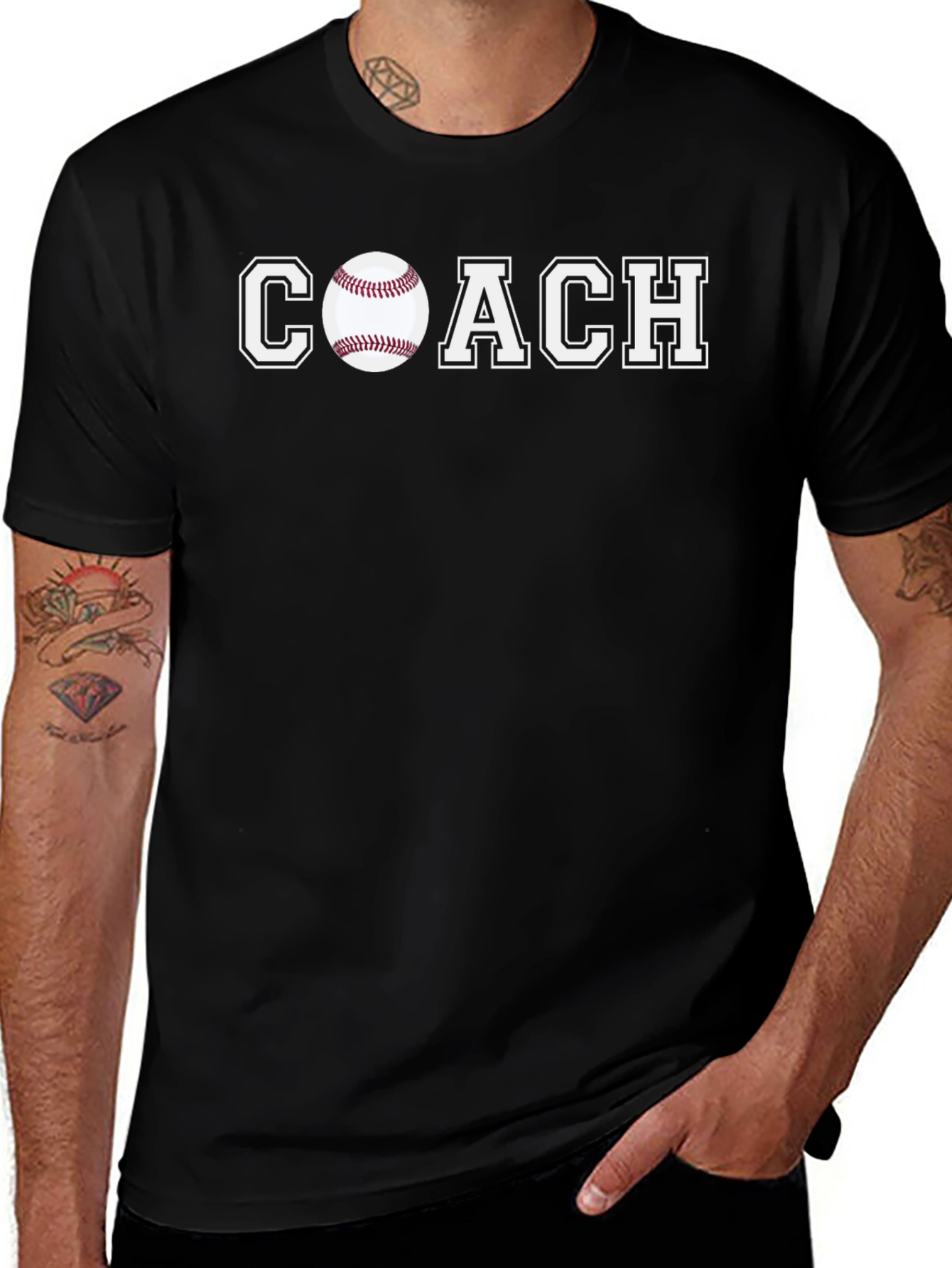 Baseball Coach Graphic T-Shirt - Perfect for Baseball Season