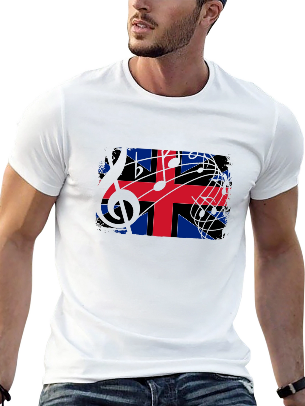 Icelandic Music Flag T-Shirt
