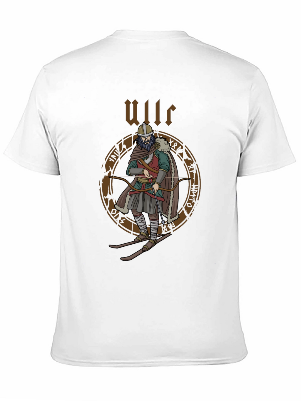 Ullr Viking T-Shirt - Norse Mythology Archer Design
