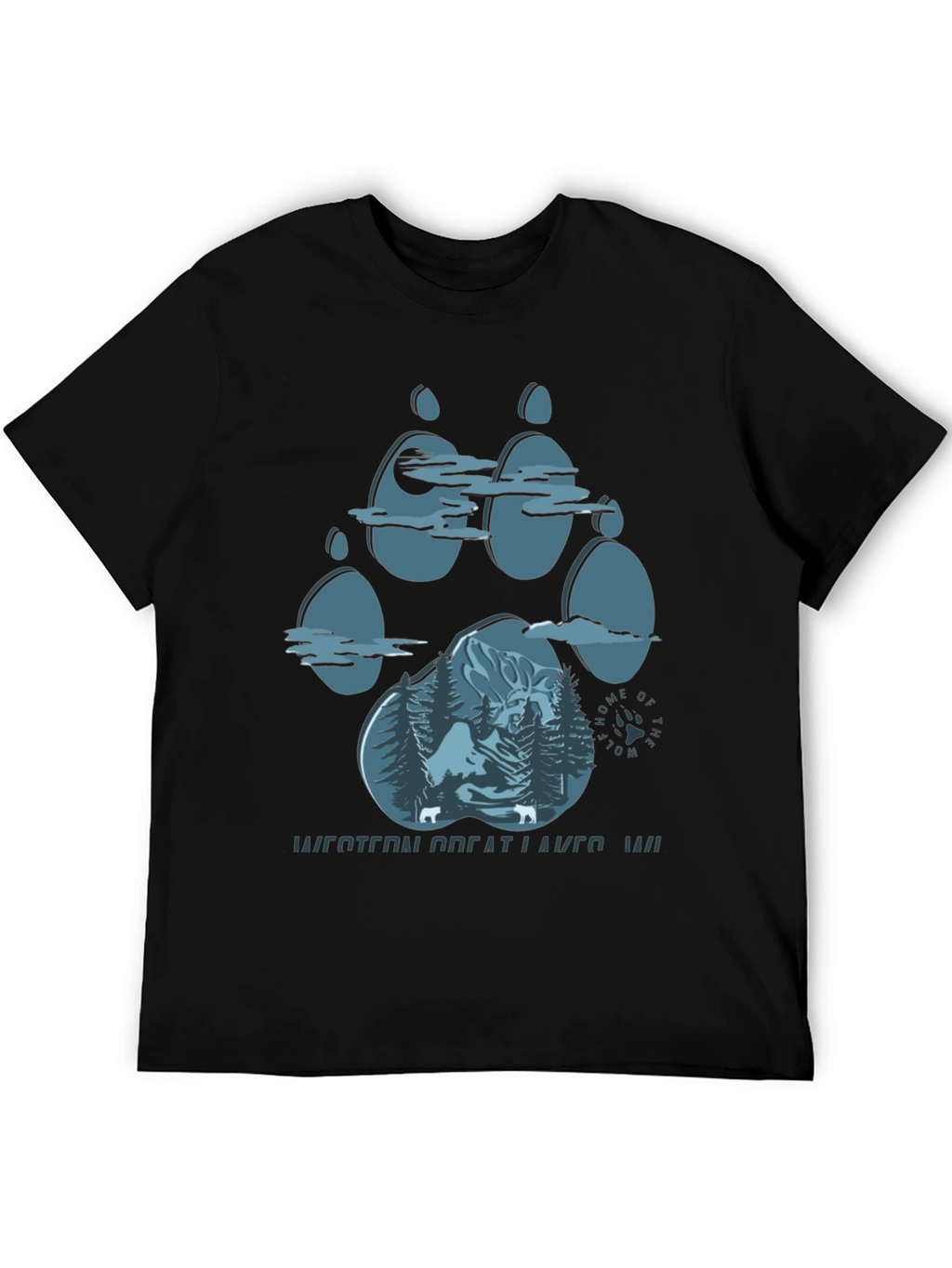 Wolf Paw Graphic Tee