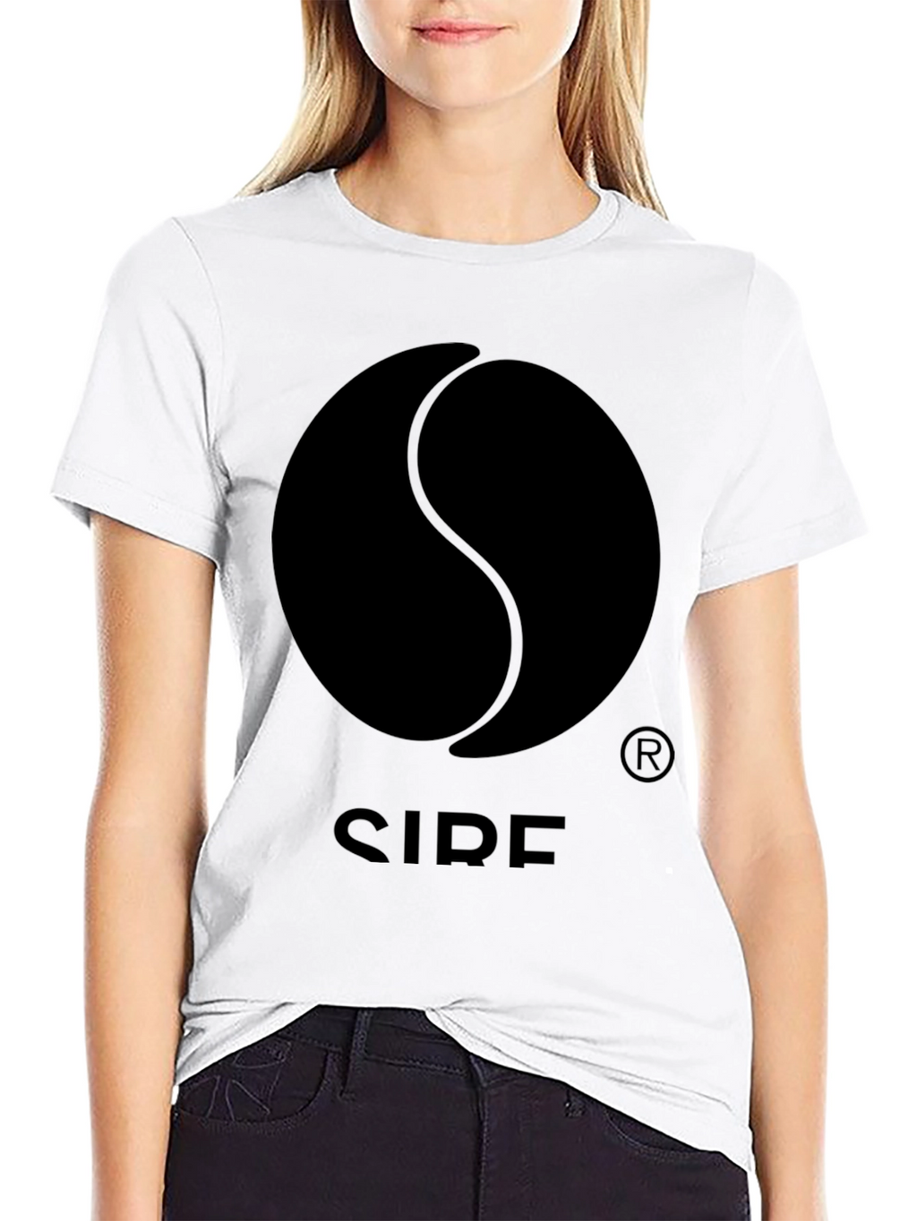 SIRE Yin Yang Graphic T-Shirt - Black