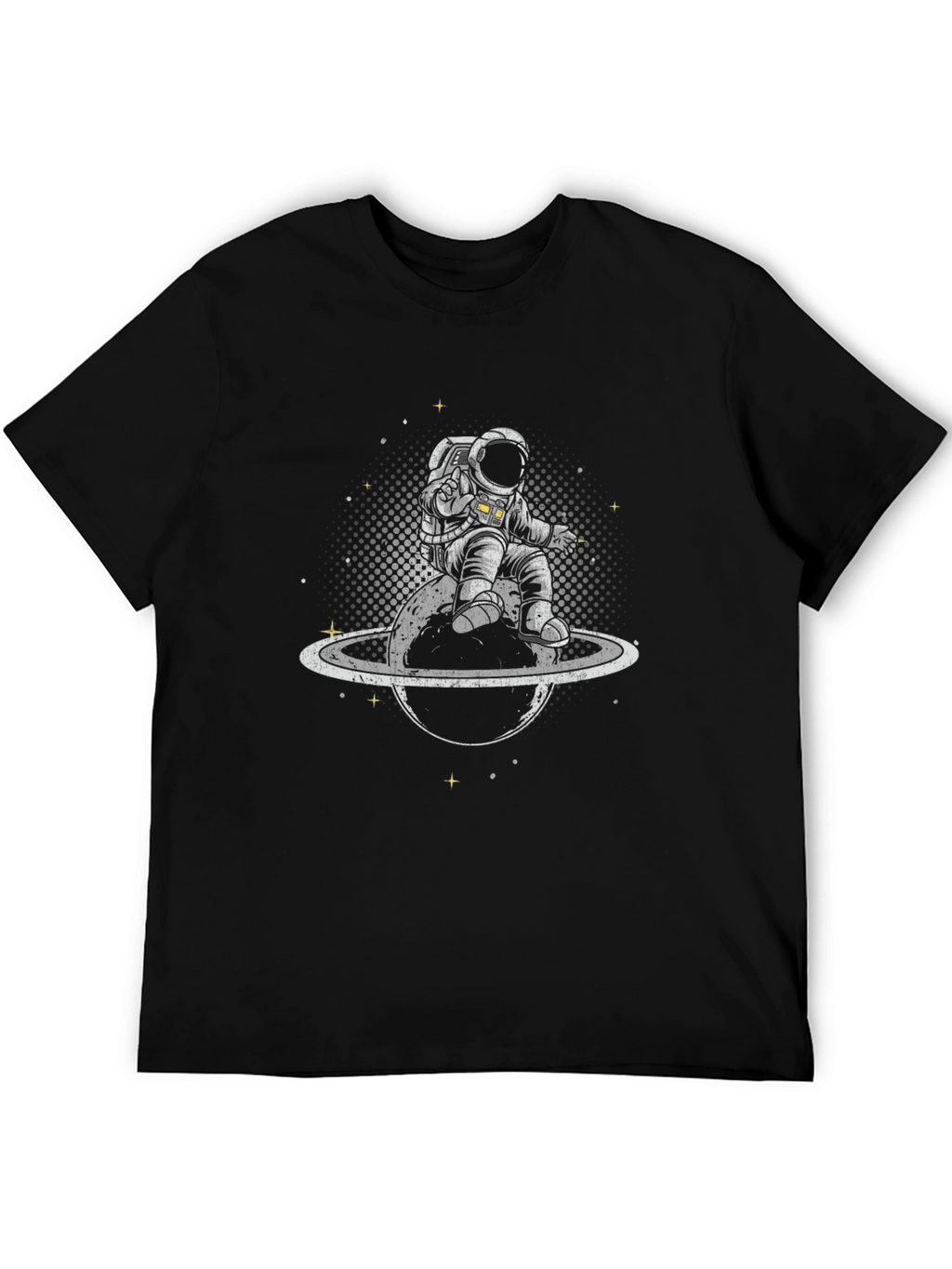 Astronaut Planet Graphic T-Shirt
