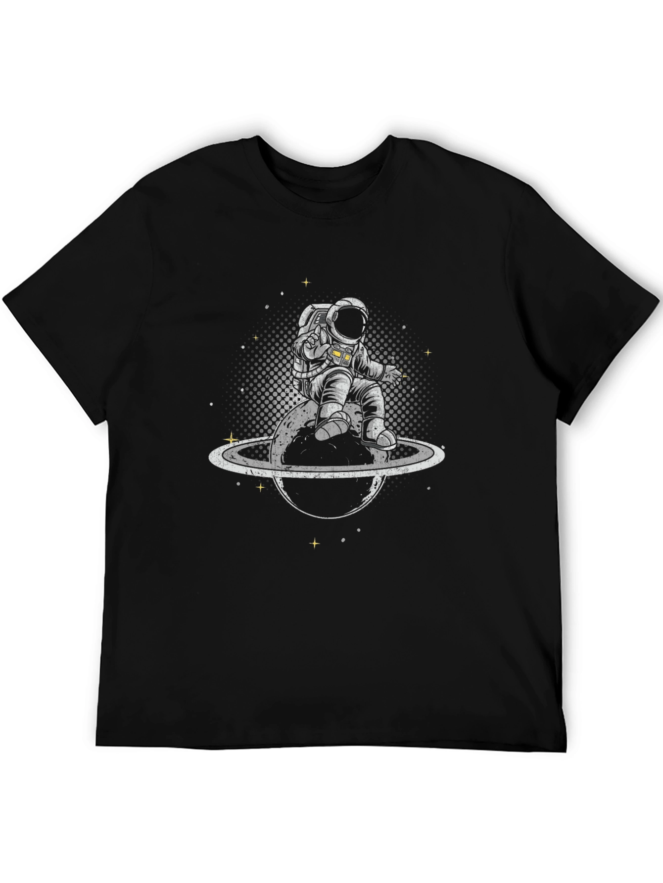 Astronaut Planet Graphic T-Shirt