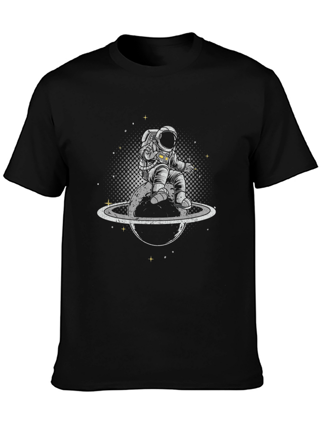 Astronaut Planet Graphic T-Shirt