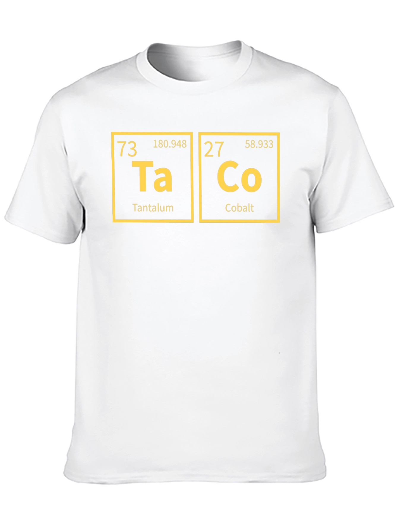 Taco Elements T-Shirt - Chemistry Pun Tee