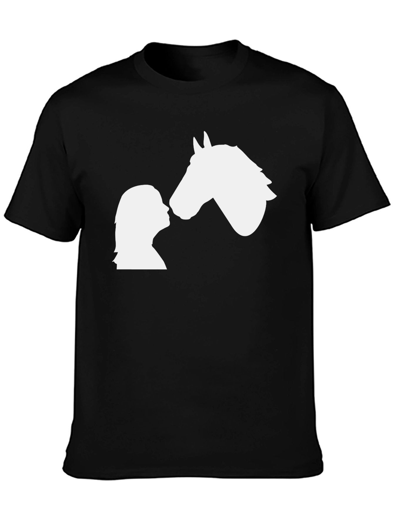Horse Lovers Black T-Shirt