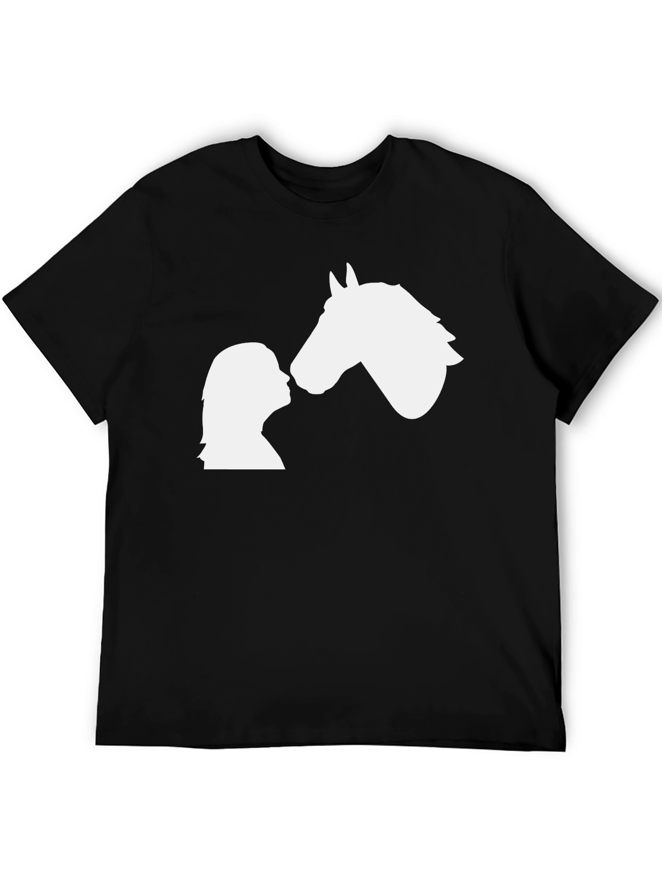 Horse Lovers Black T-Shirt