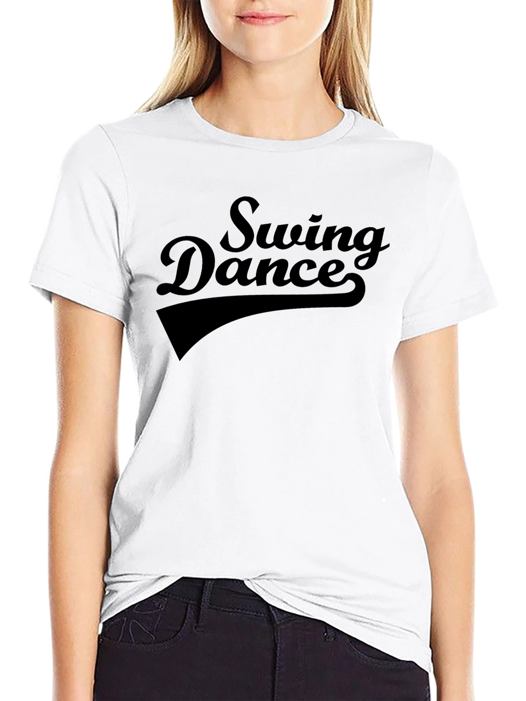Swing Dance Graphic T-Shirt - Retro Style
