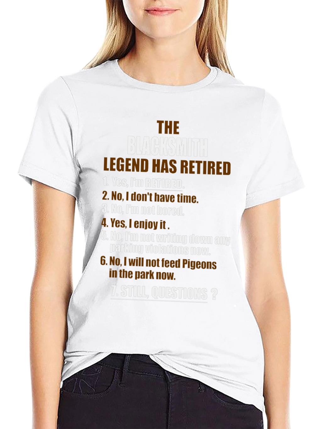 Retired Blacksmith Legend Graphic Tee