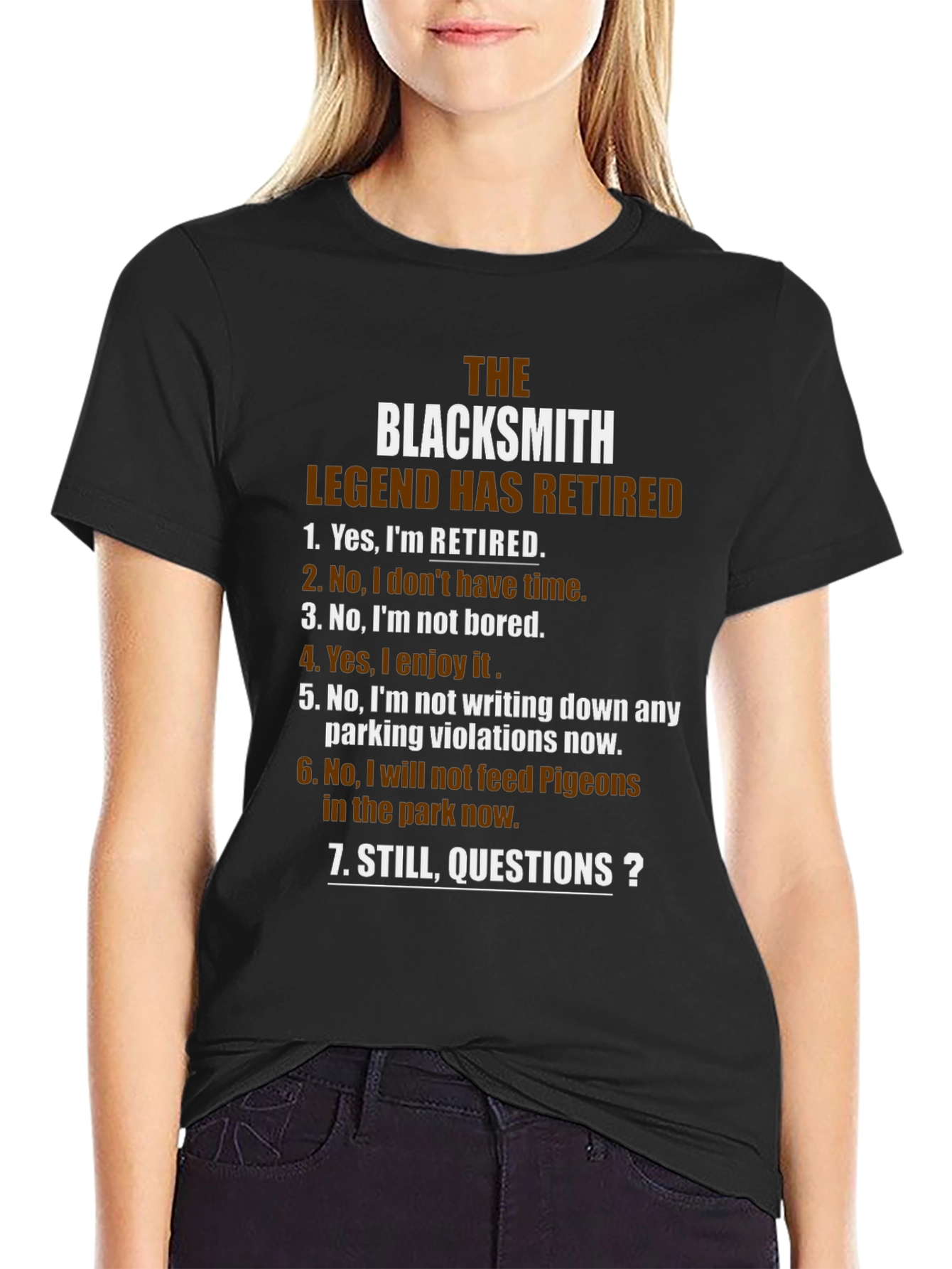 Retired Blacksmith Legend Graphic Tee