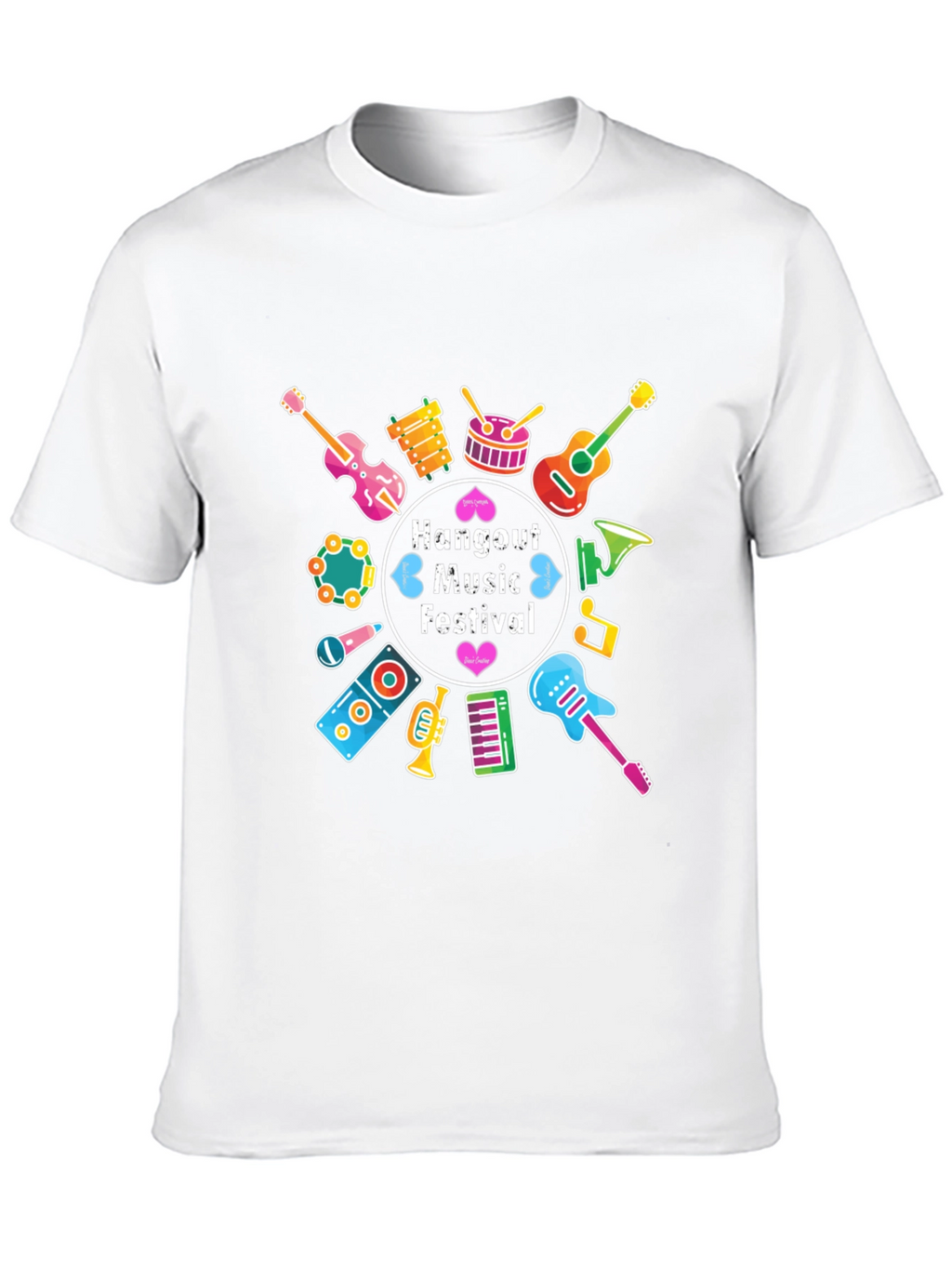 Hangout Music Festival Black T-Shirt